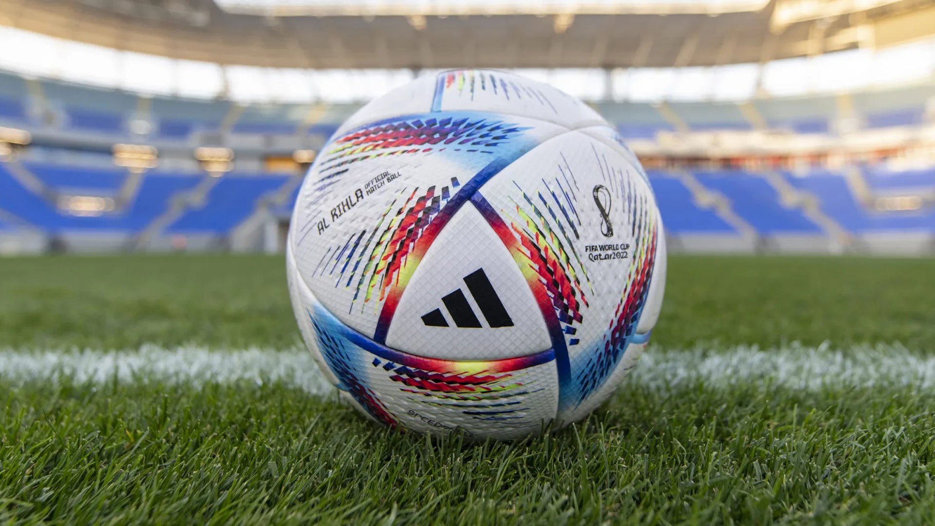 2022年カタール・ワールドカップ公式球「アル・リフラ」のデザイン