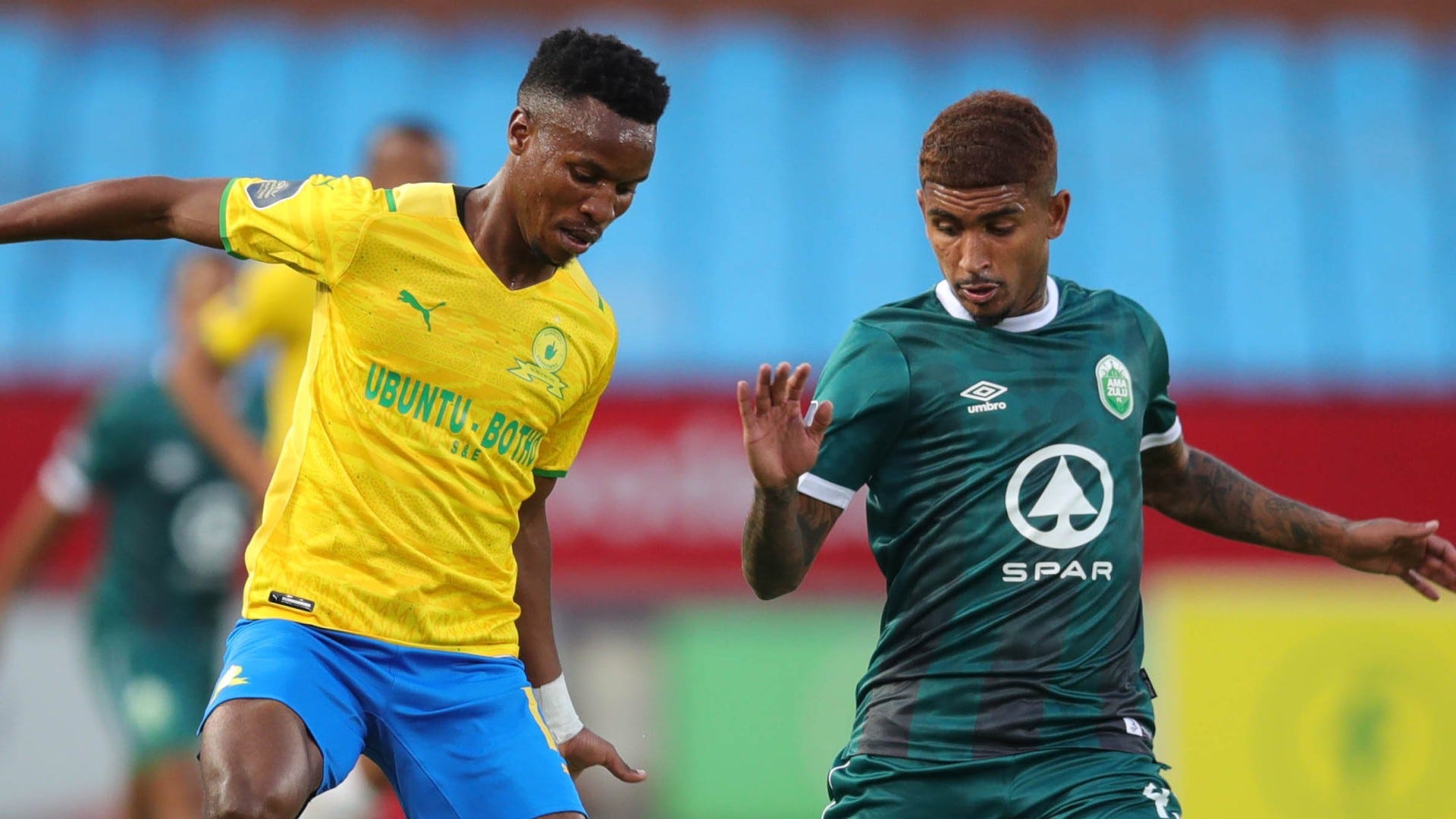 Themba Zwane, Mamelodi Sundowns & Keagan Buchanan, AmaZulu FC, August 2021