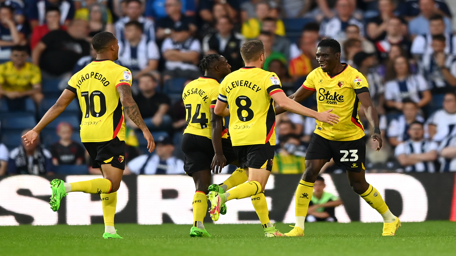 WATCH: Watford's Sarr scores incredible goal from own half | Goal.com  Nigeria