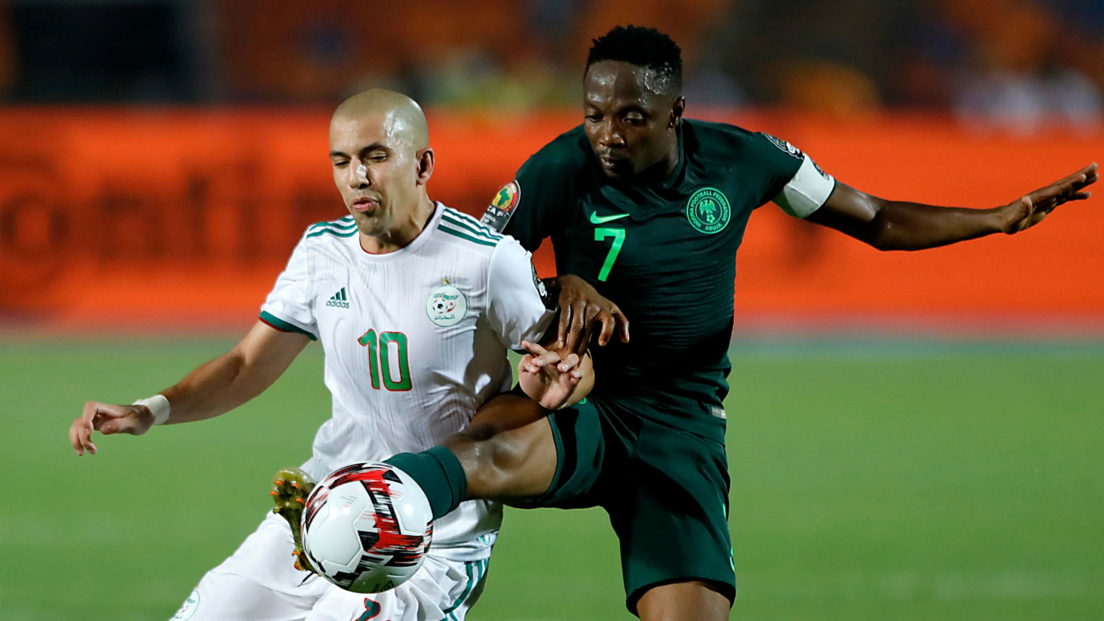 Ahmed Musa, Sofian Feghouli - Algeria vs Nigeria