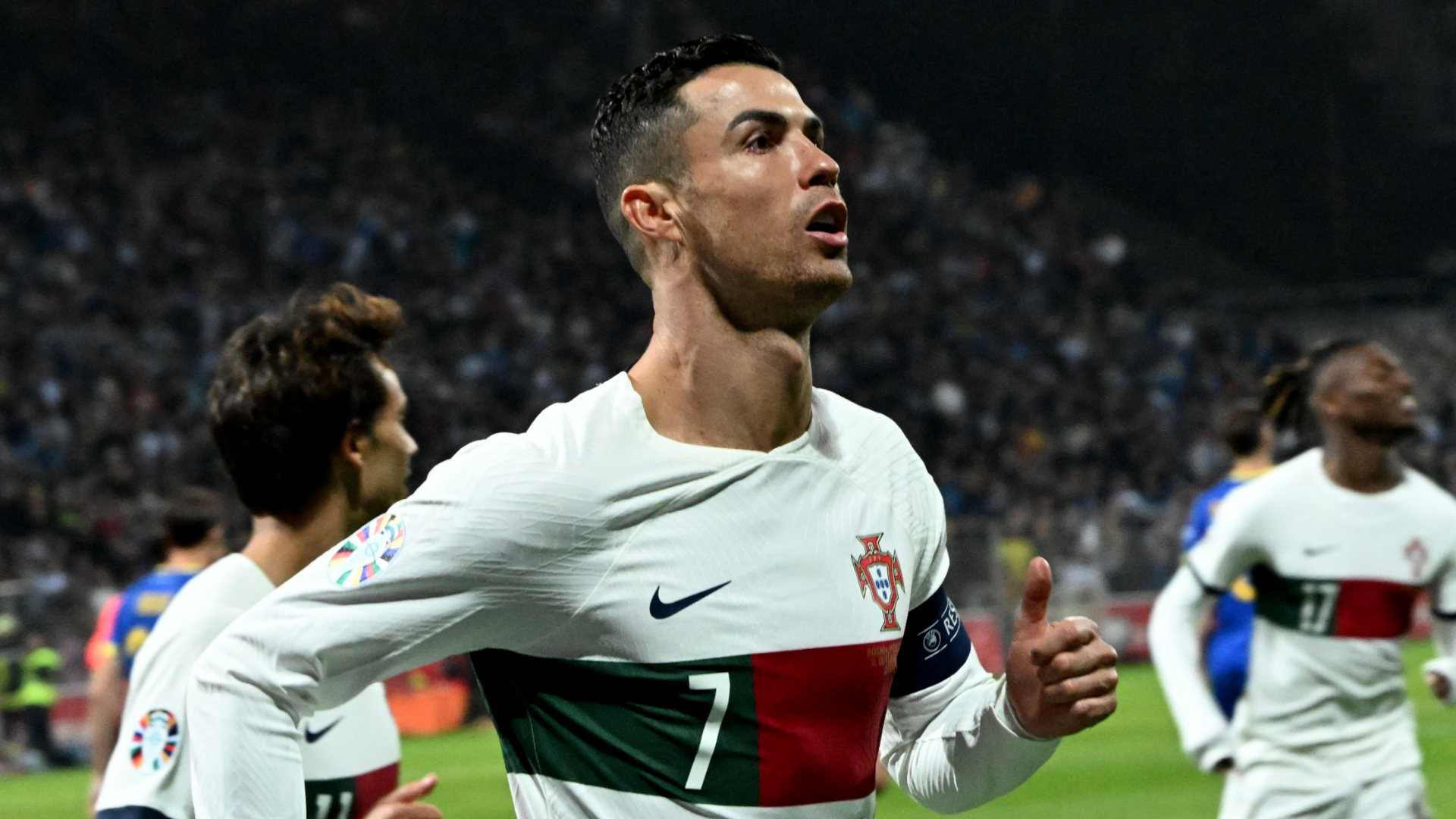 Classificações dos jogadores de Portugal vs Bósnia e Herzegovina: Cristiano Ronaldo não para de marcar!  O capitão conquista uma vitória confiante com uma dupla vitória e segue perfeitamente qualificado para o Europeu de 2024