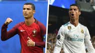 Cristiano Ronaldo Portugal Real Madrid Split