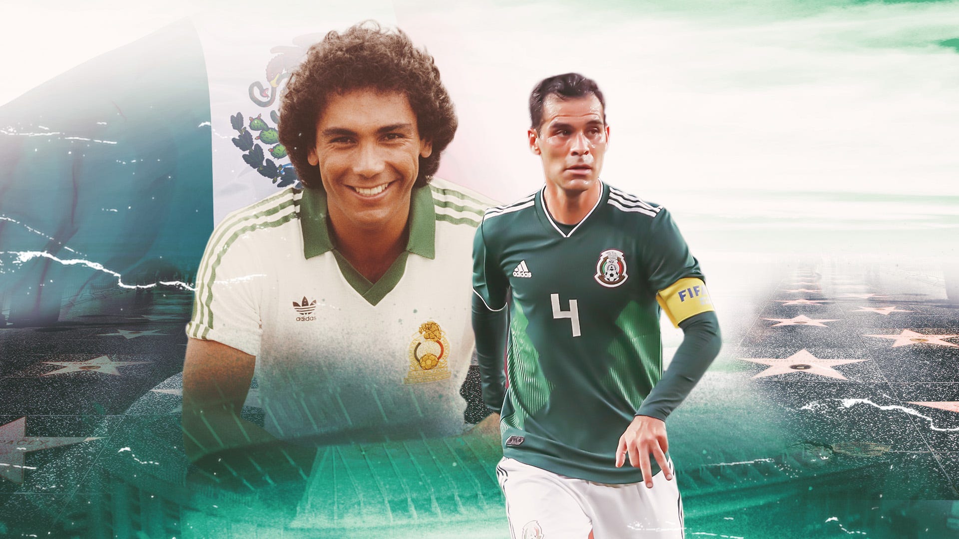 Mexican football captains' shirts