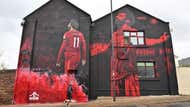 Mohamed Salah Liverpool mural
