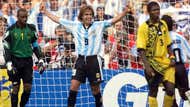 Gabriel Batistuta Argentina Jamaica Francia 1998 Mundial 21061998