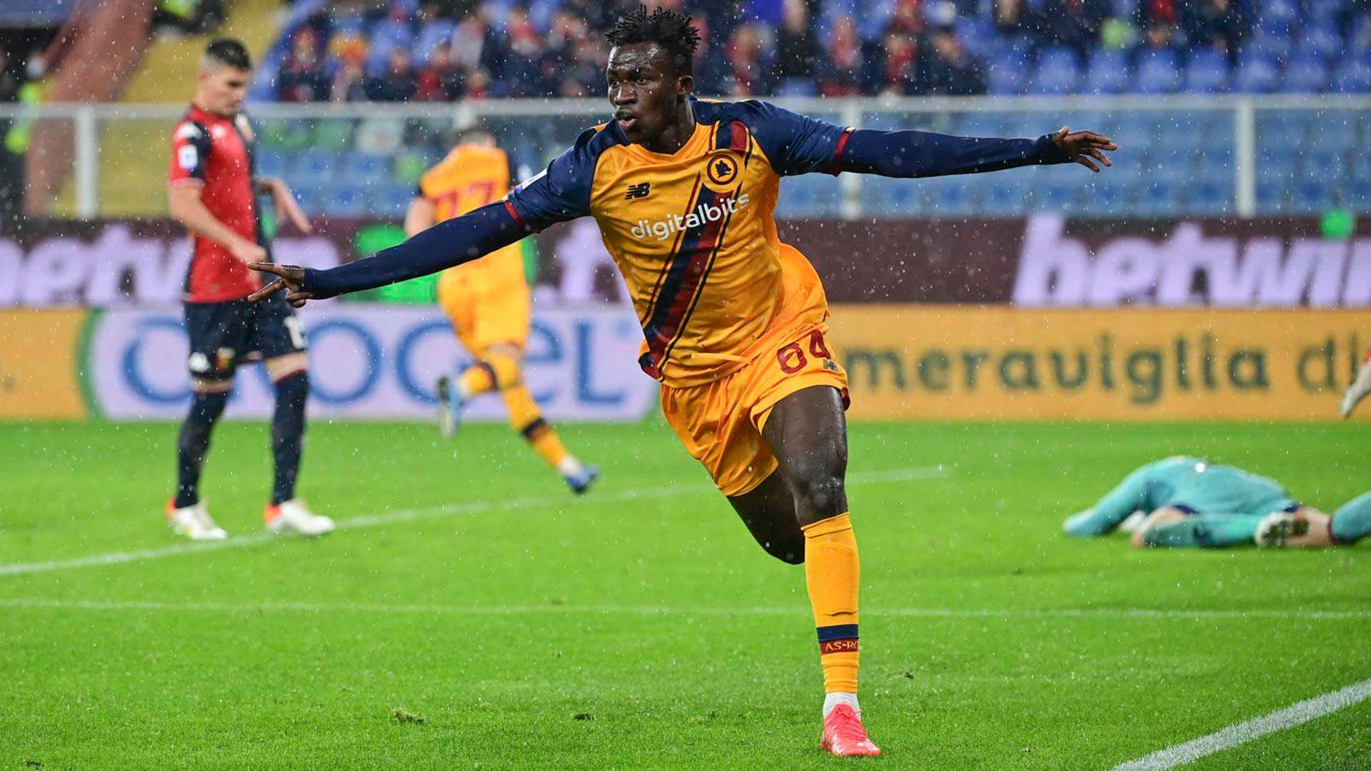 AS Roma of Ghana and striker Felix Afena-Gyan.