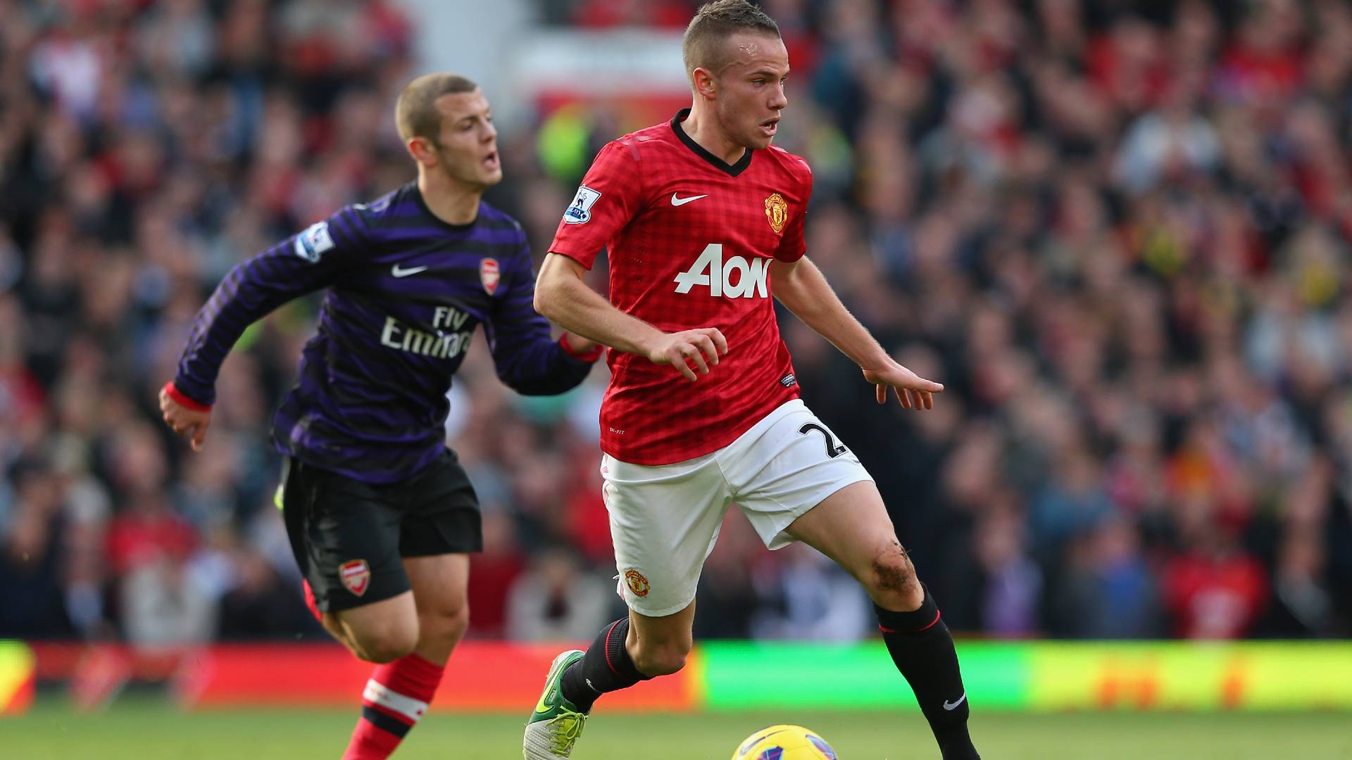 Tom Cleverley Manchester United 2012/13