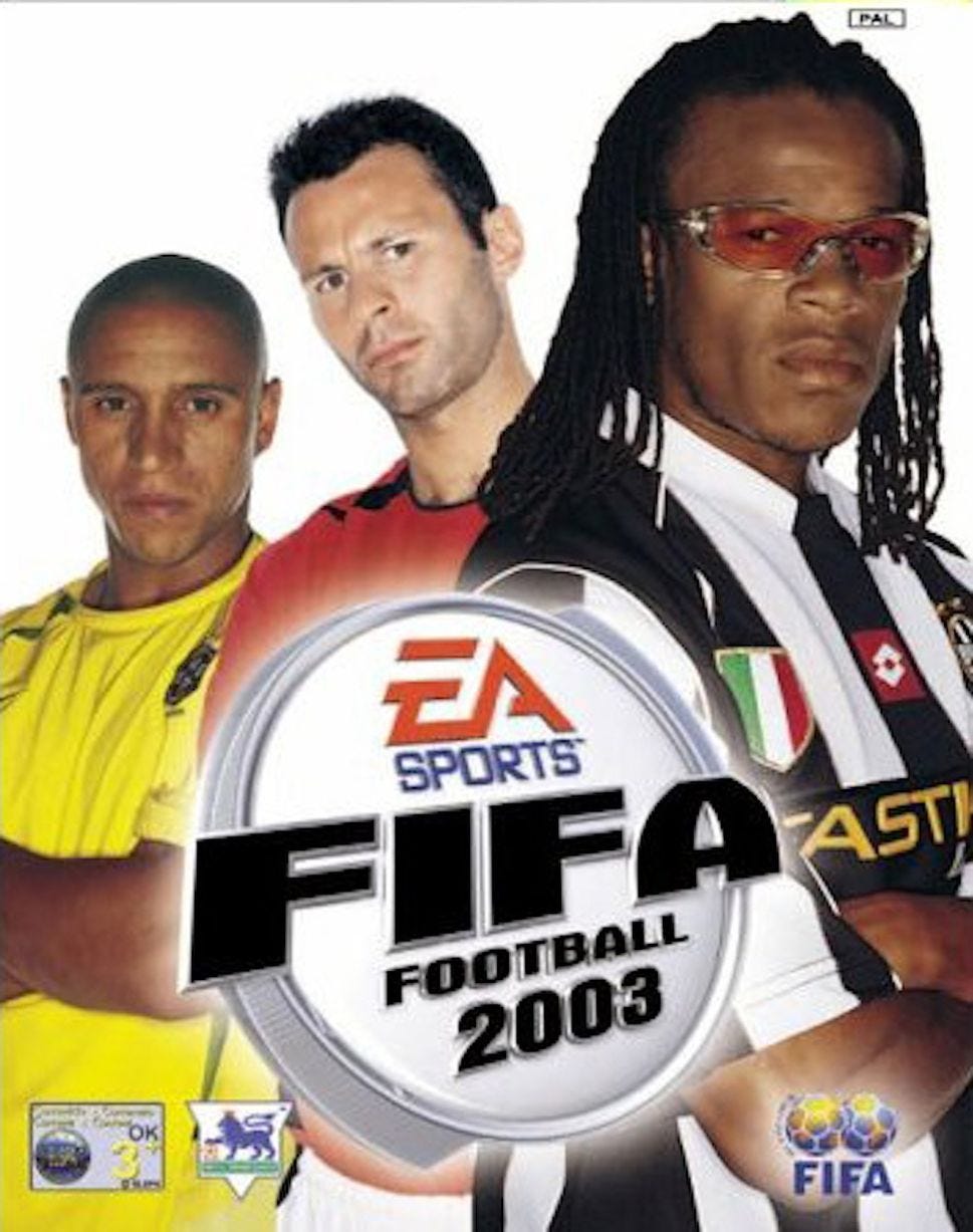 FIFA video game covers