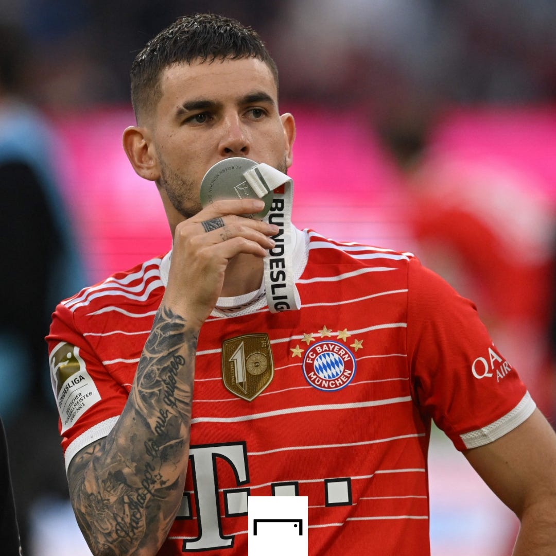 Lucas Hernandez Bayern Munich 2021-22 GFX
