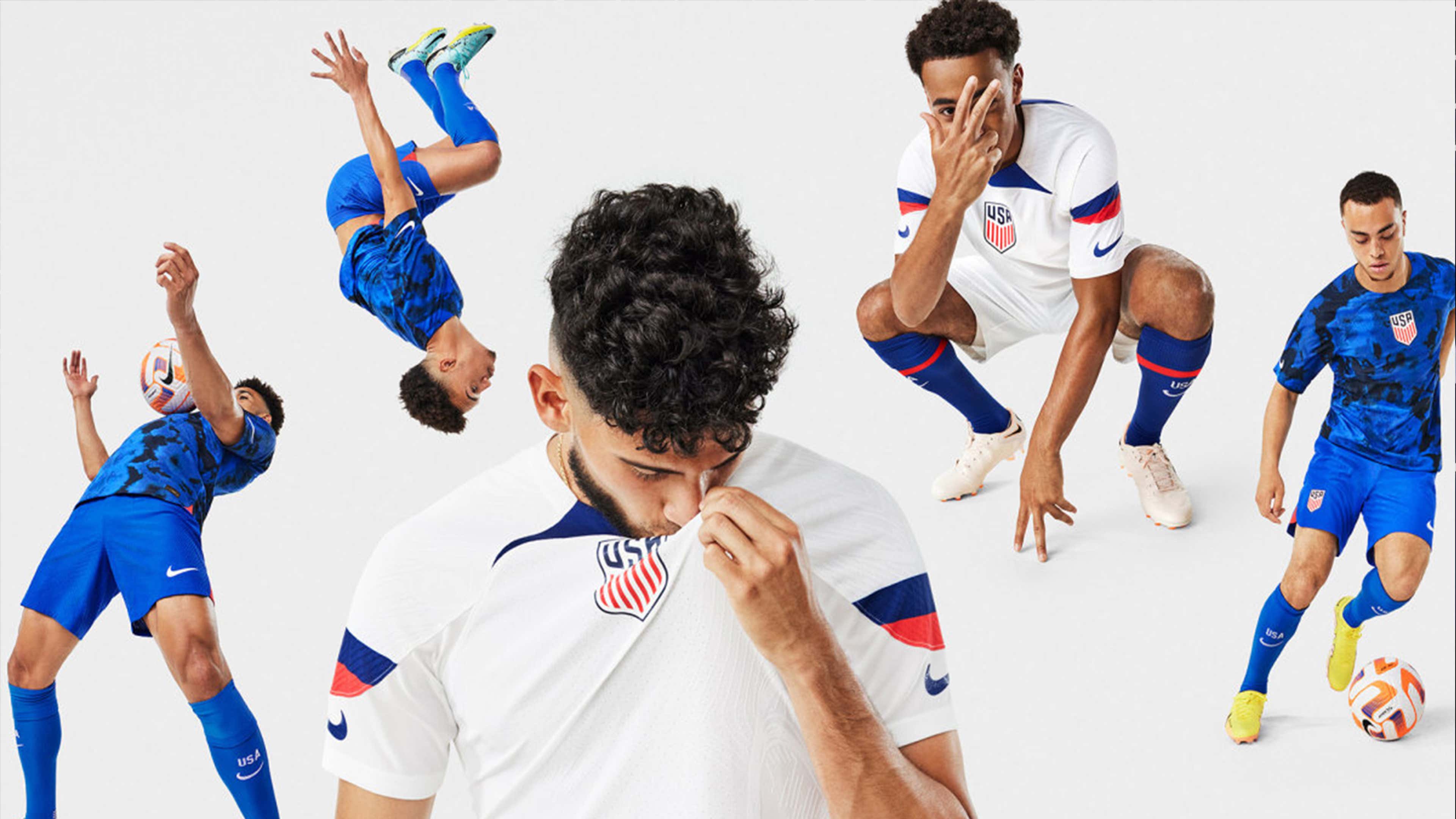 USA 2022 World Cup Home & Away Kits Released - Footy Headlines