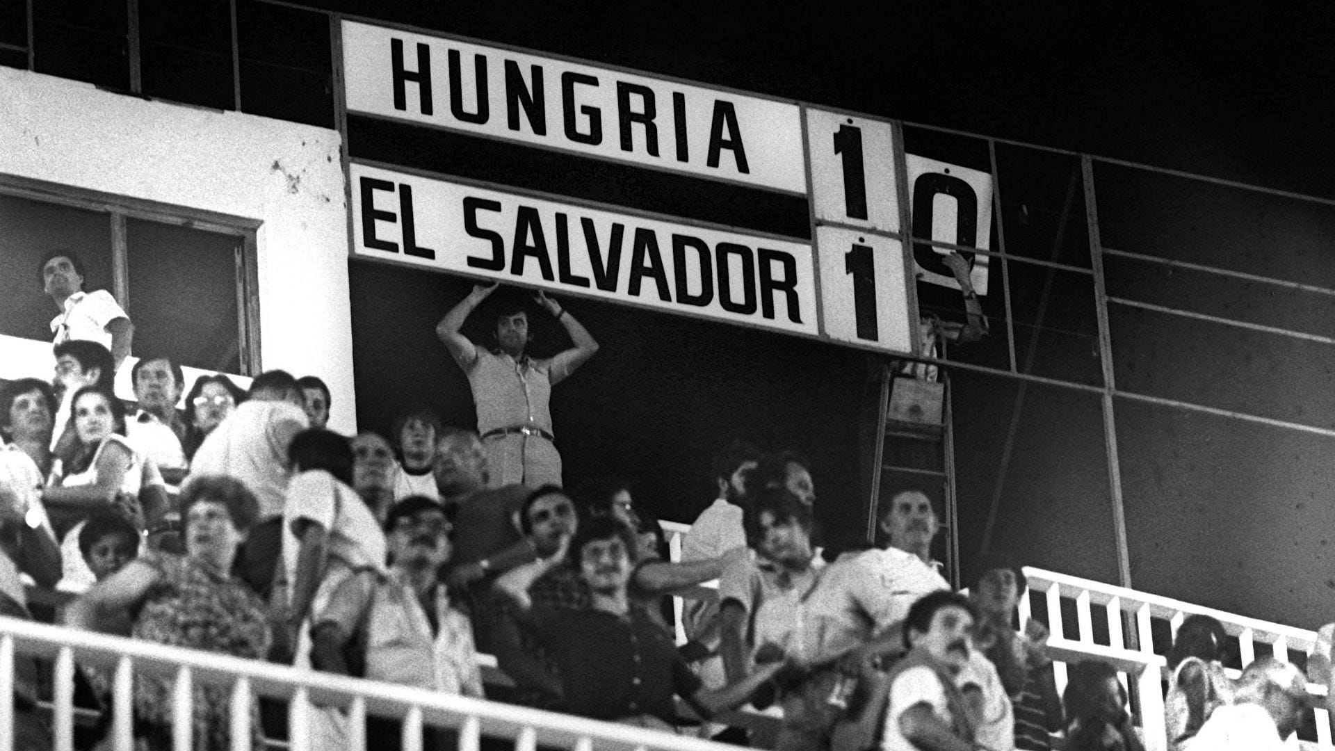 Hungary El Salvador FIFA World Cup 1982