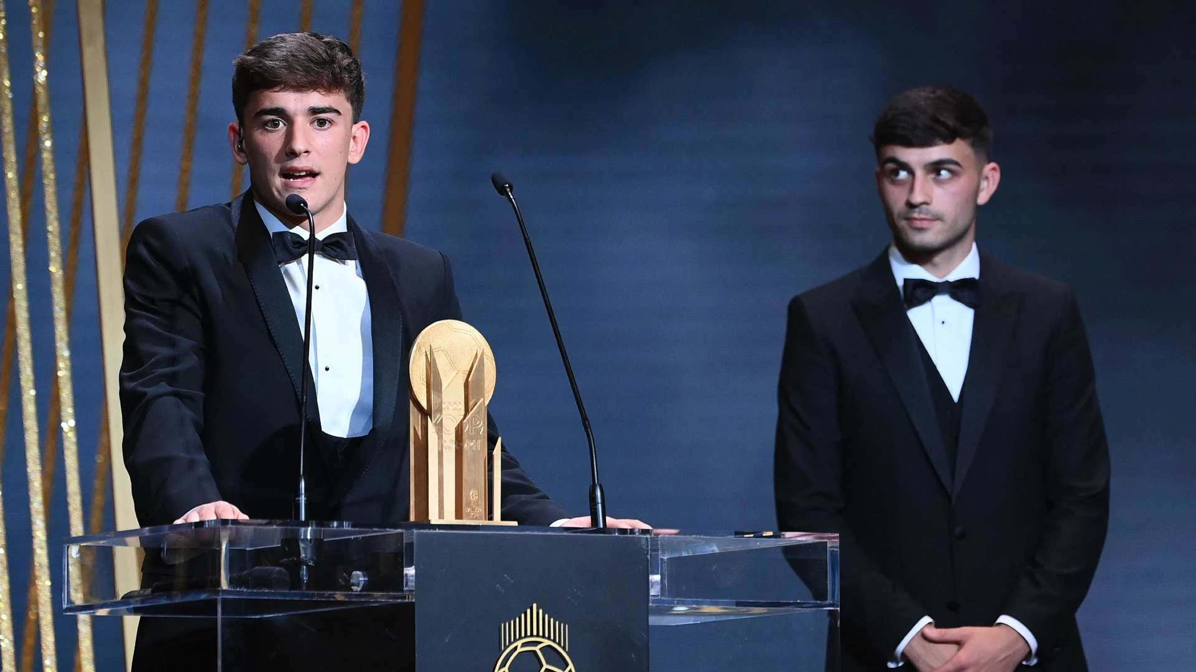 Gavi vence o prêmio Bola de Ouro 2022 - O Progresso