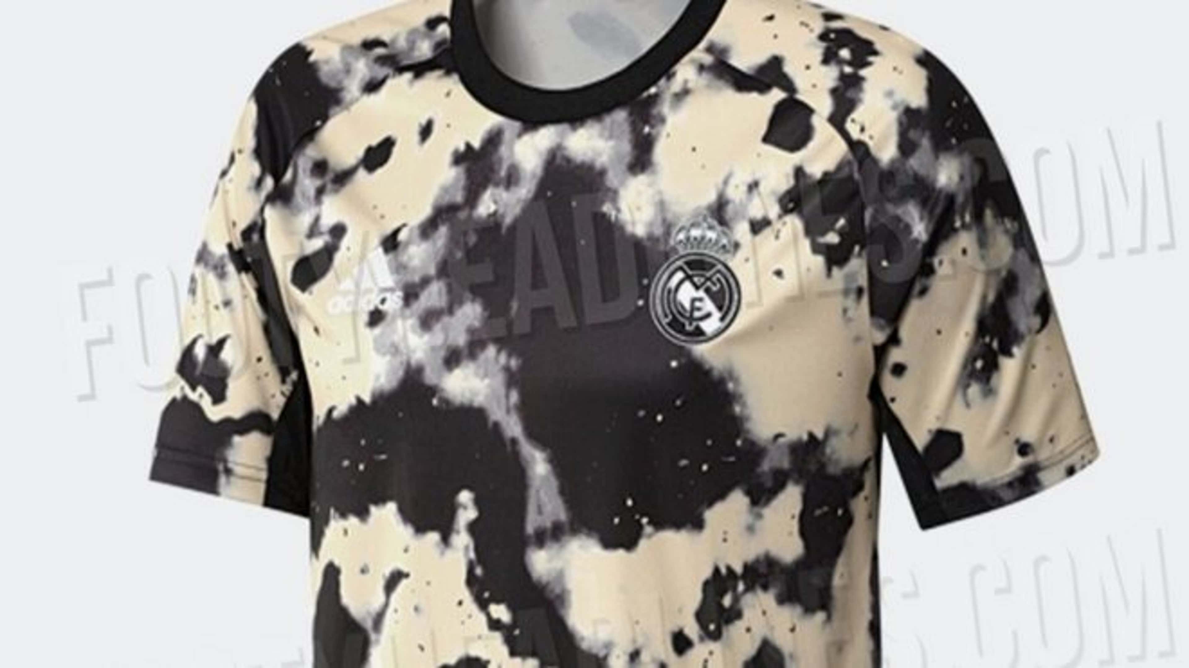 de camuflaje? Se filtra la insólita camiseta de entrenamiento del Real Madrid | Goal.com Argentina