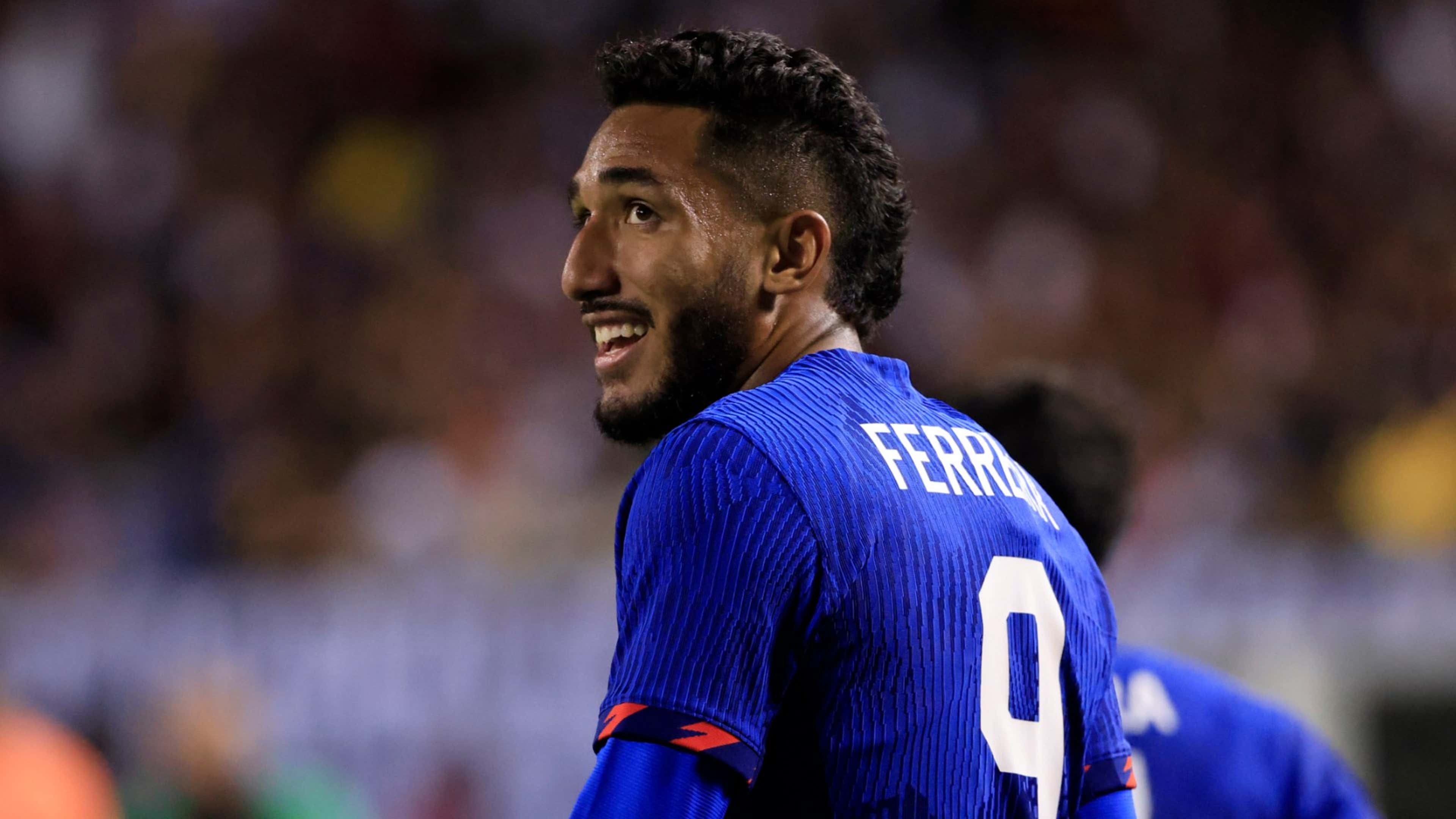 USMNT's Jesús Ferreira scores historic 2nd straight hat trick in 6-0 win  over Trinidad & Tobago to clinch Gold Cup group - Yahoo Sports