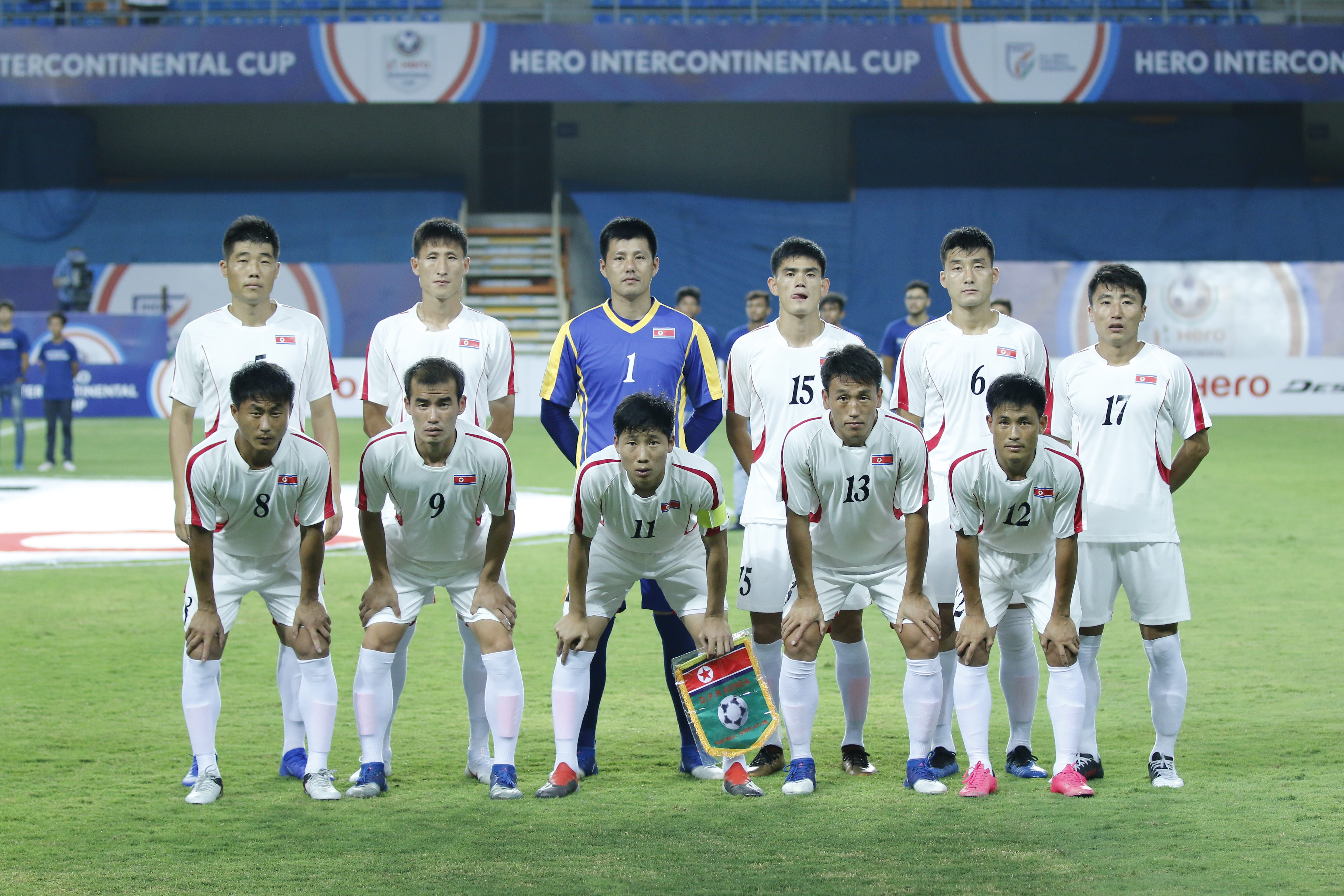 North Korea Football Team InterContinental Cup 2019