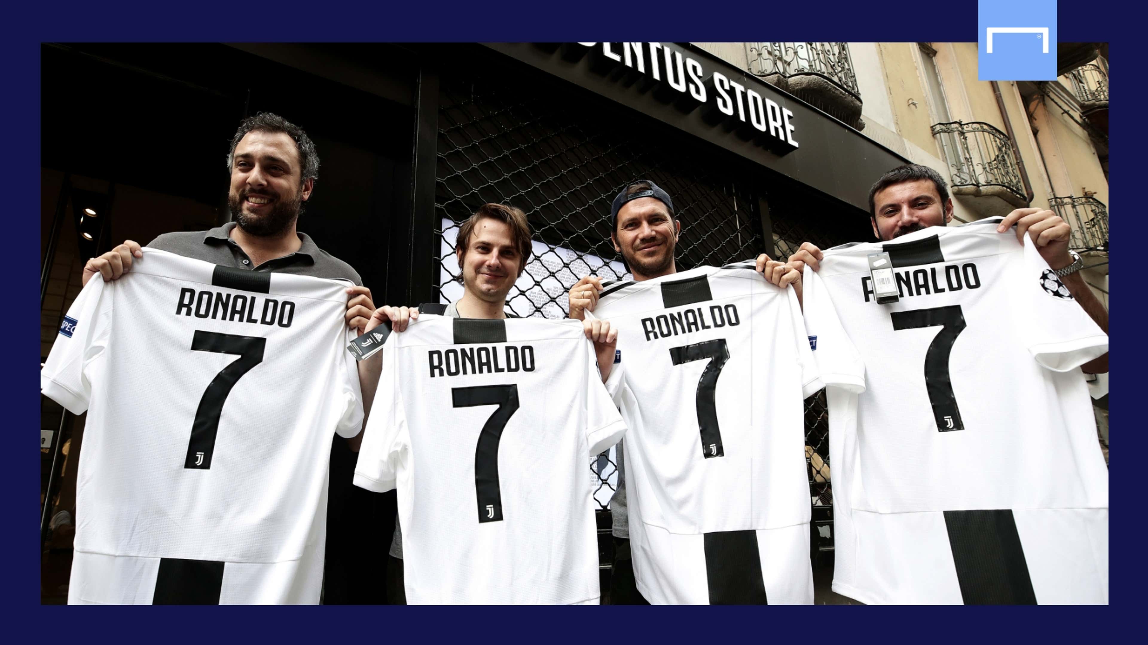 Cristiano Ronaldo Juventus shirts GFX