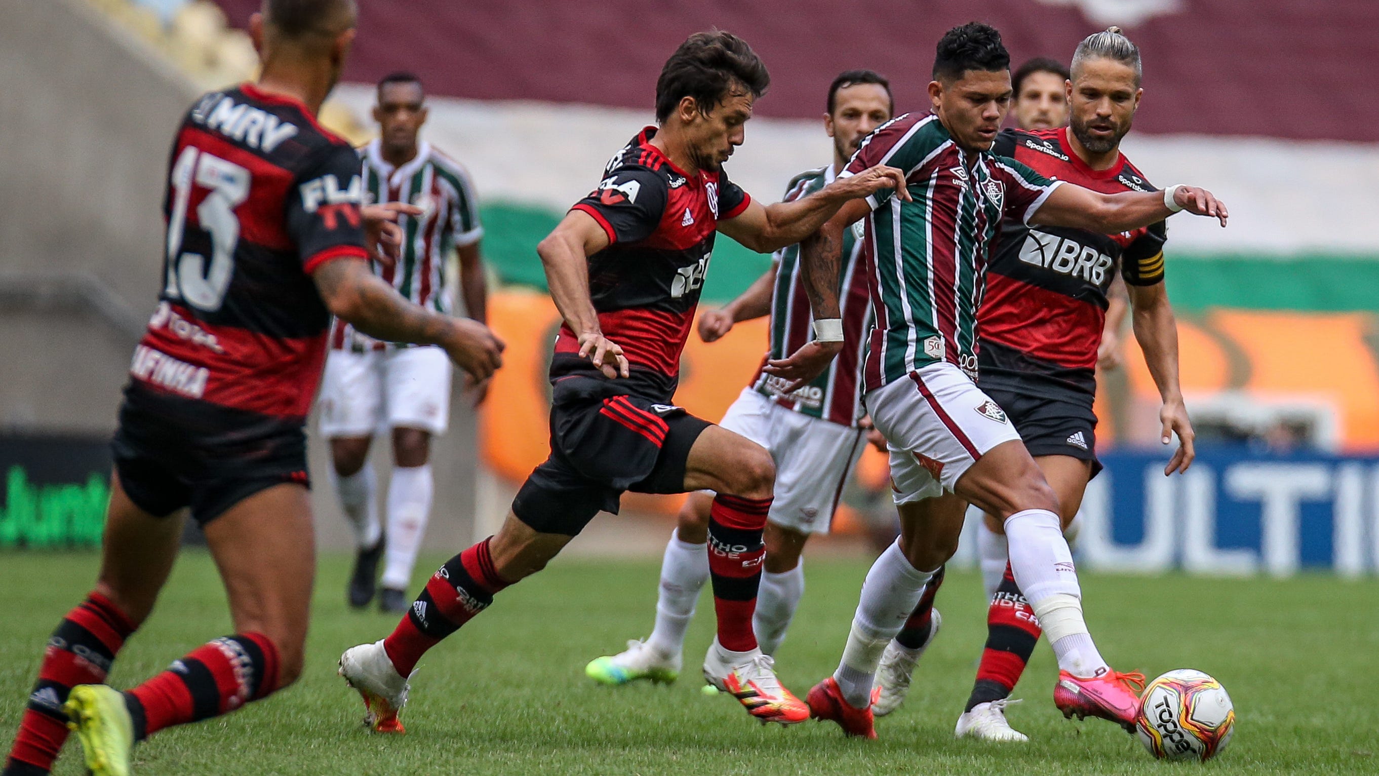 Clássico Carioca: Flamengo e Fluminense se enfrentaram em partida