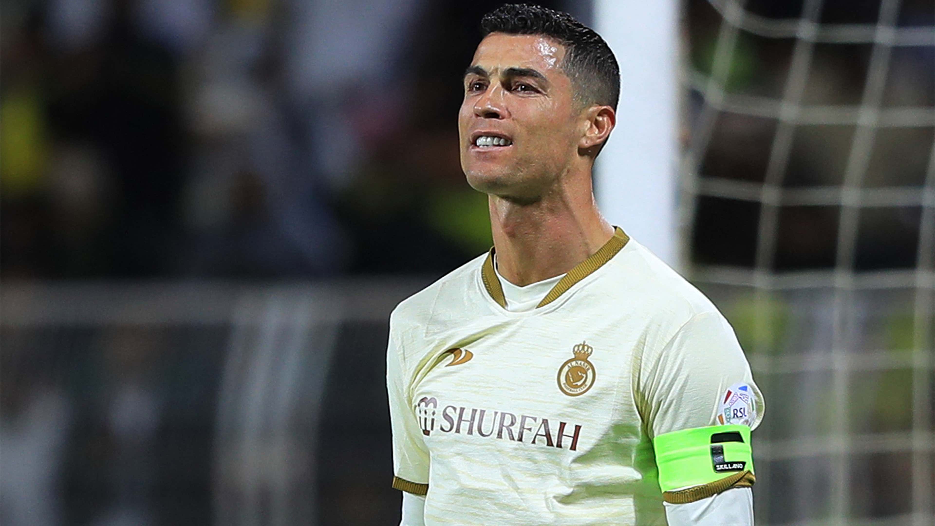 Cristiano Ronaldo Al-Nassr 2022-23 react