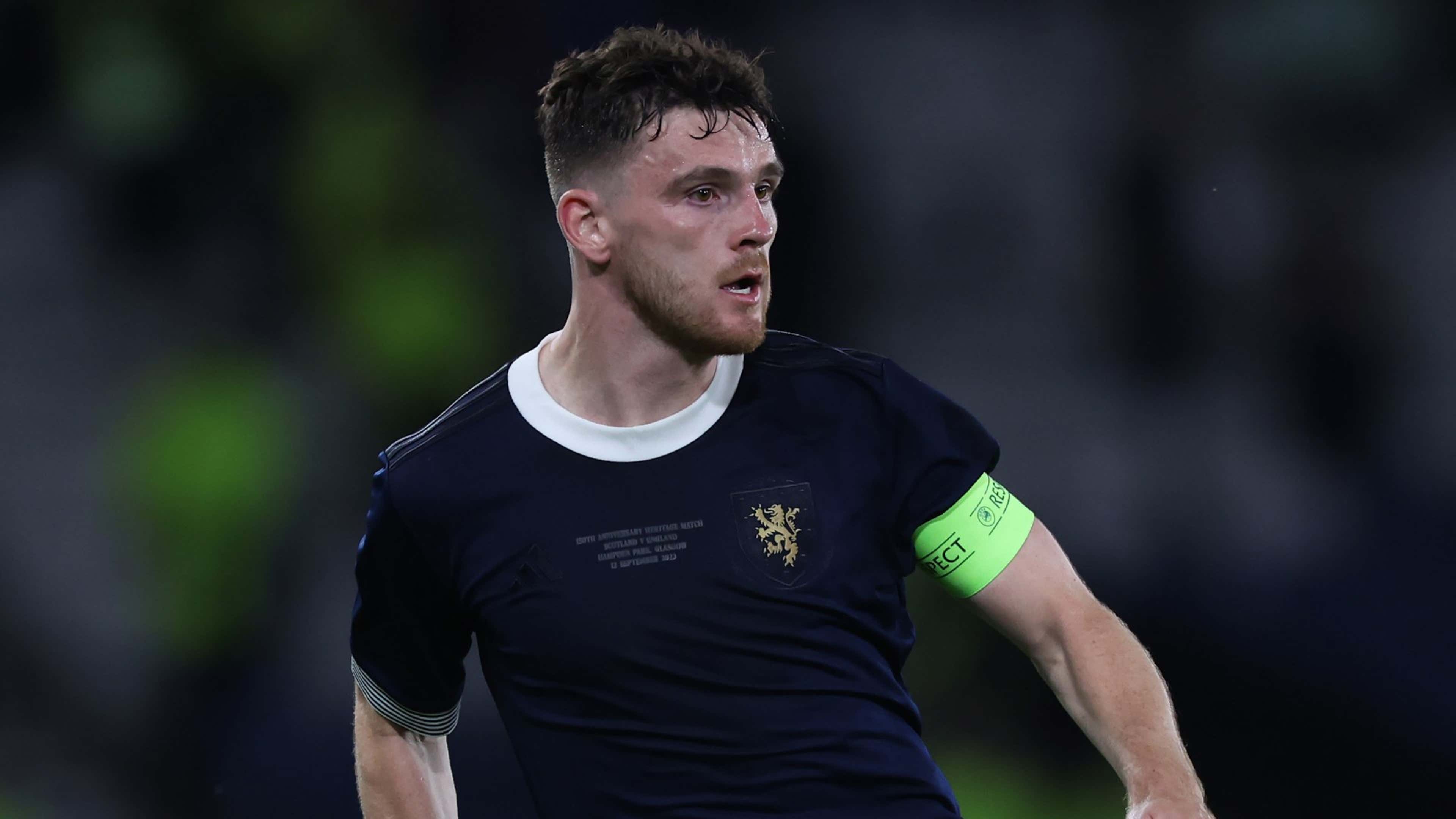 Greg Taylor ready to step in for Liverpool's Andy Robertson in