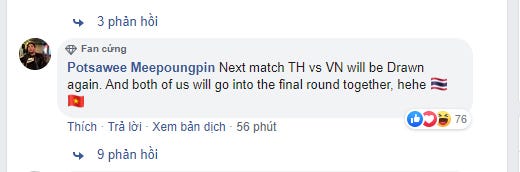Asean Fans comment Thailand vs Vietnam