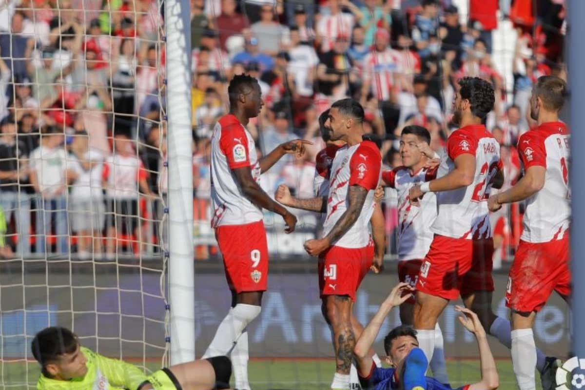 ¿Cuántas veces a subido el Almería a Primera División