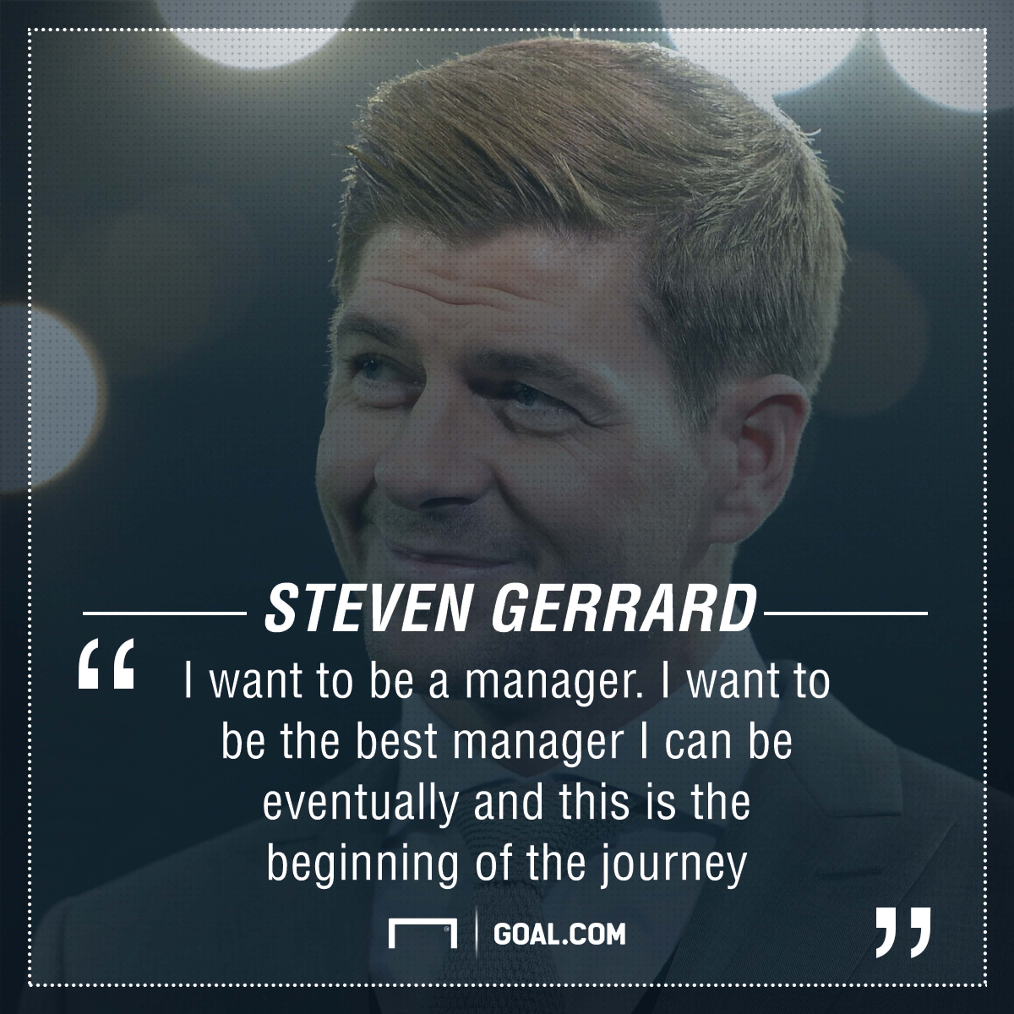 GFX Steven Gerrard quote management