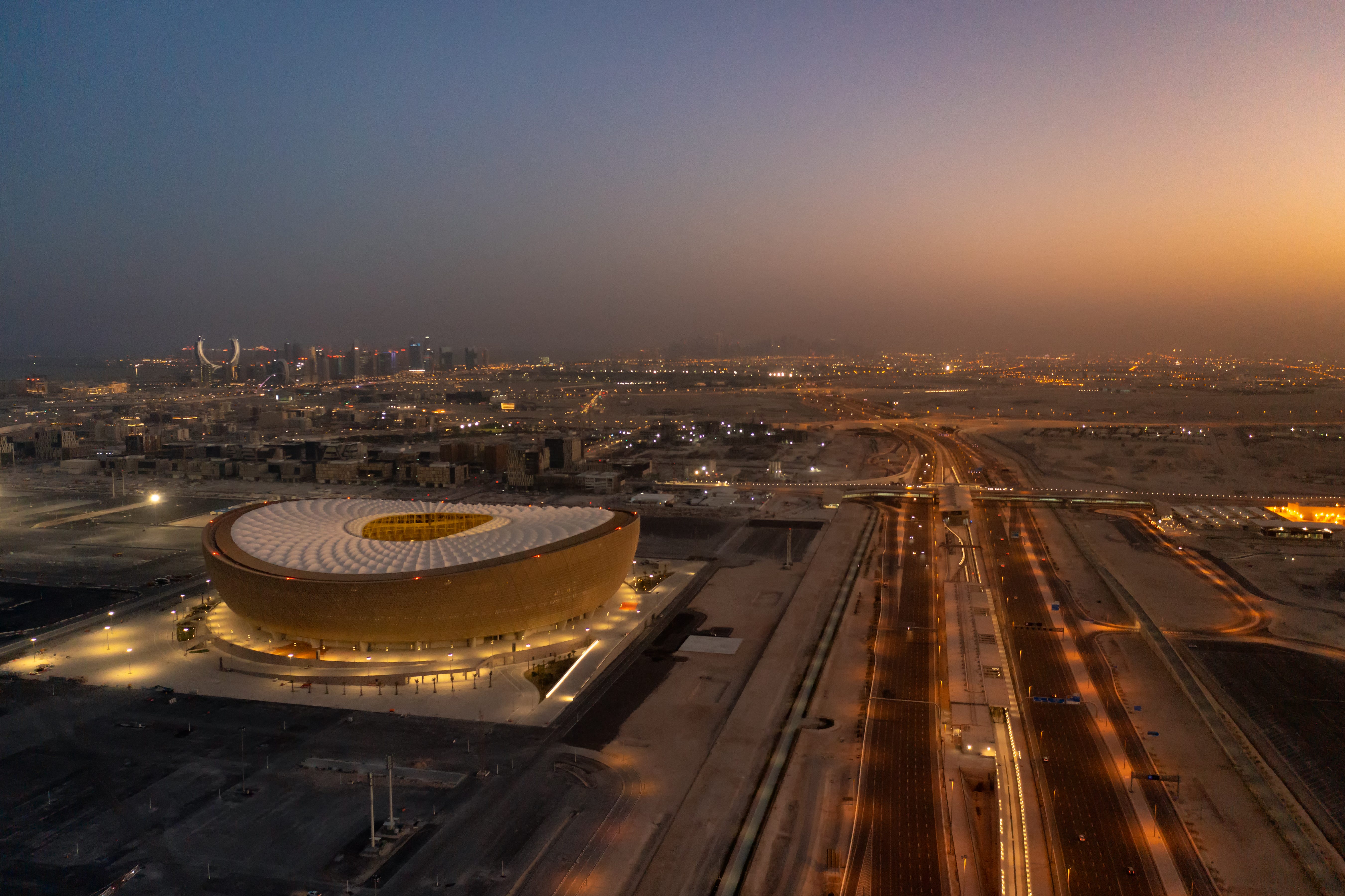 Lusail Stadium in Lusail City, Doha