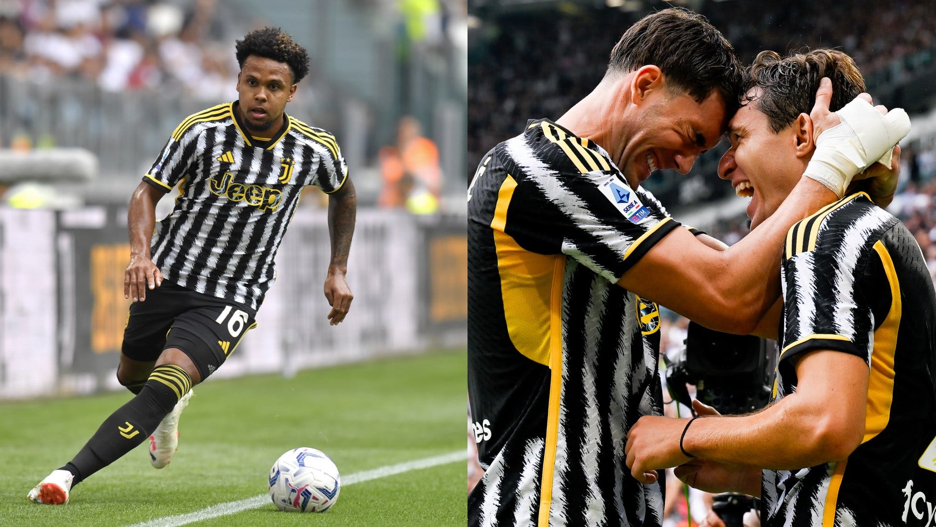 USMNT star Weston McKennie marks 100th Juventus appearance with superb assist but Tim Weah misses golden chance to grab first Serie A goal in win over Lazio Goal