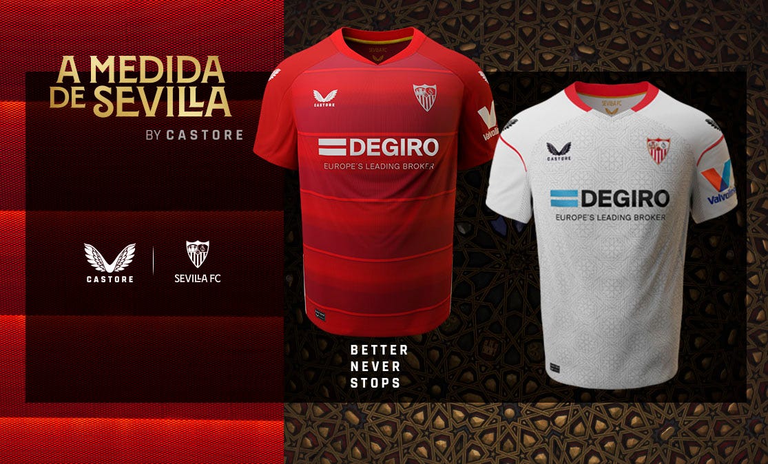 Camisetas Sevilla 2022-2023