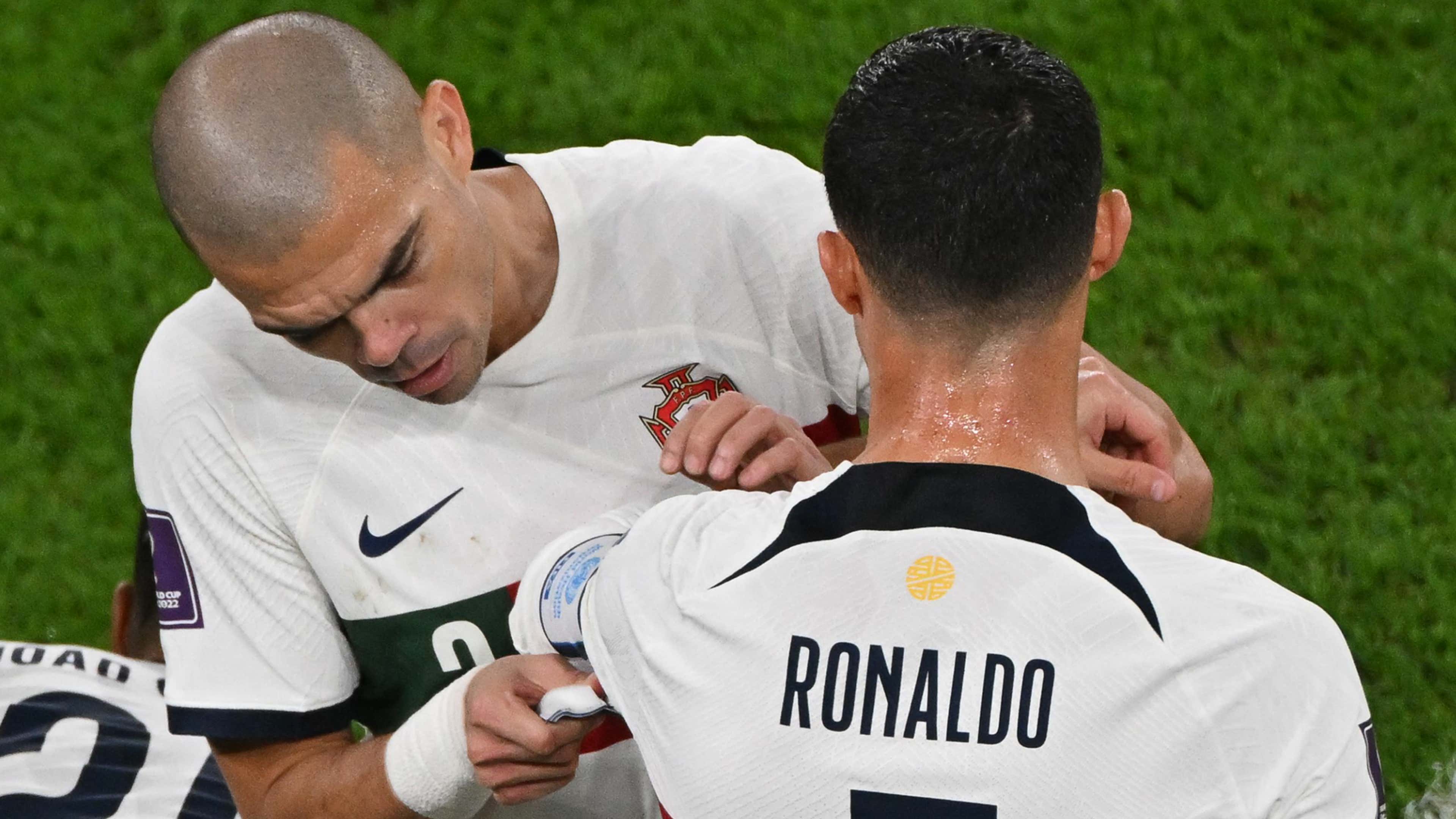 Pepe Cristiano Ronaldo Portugal captain 2022 World Cup