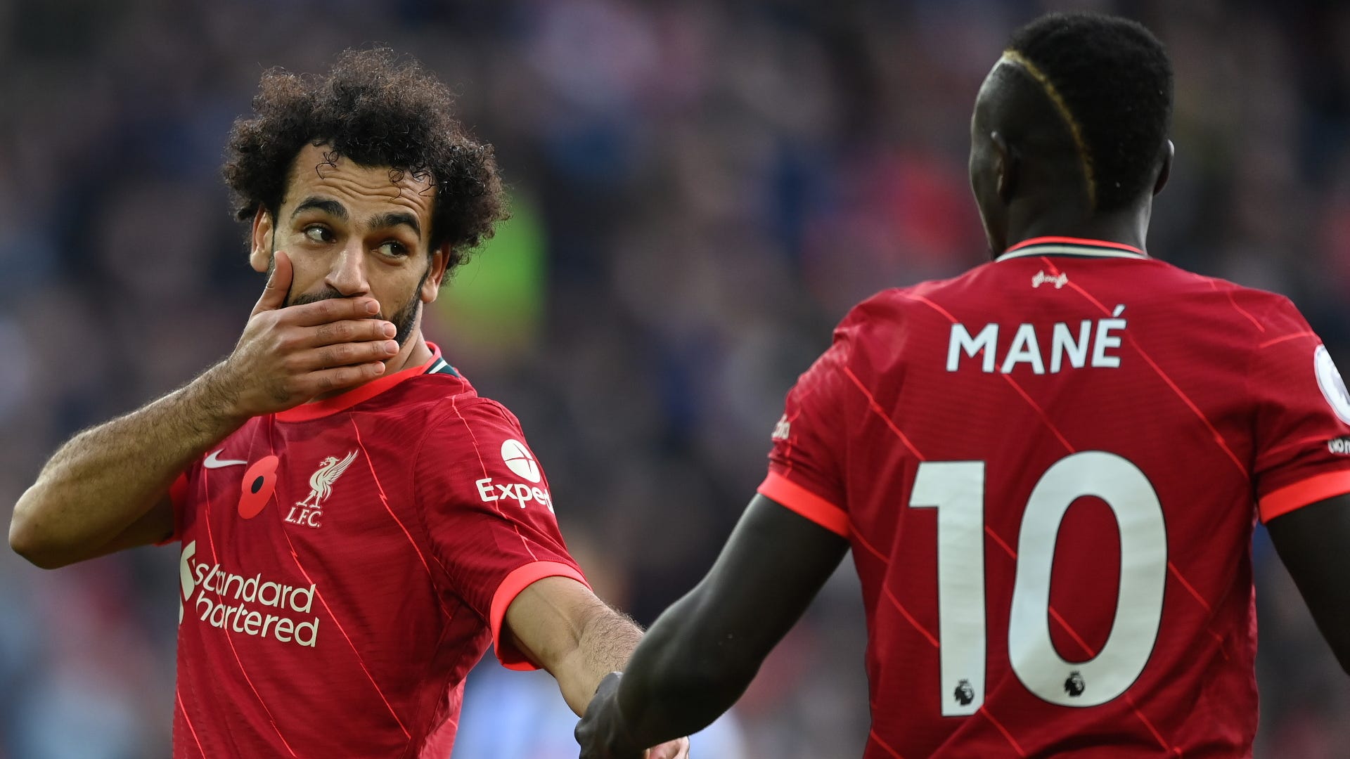 Mohamed Salah, Sadio Mane, Liverpool 2021-22