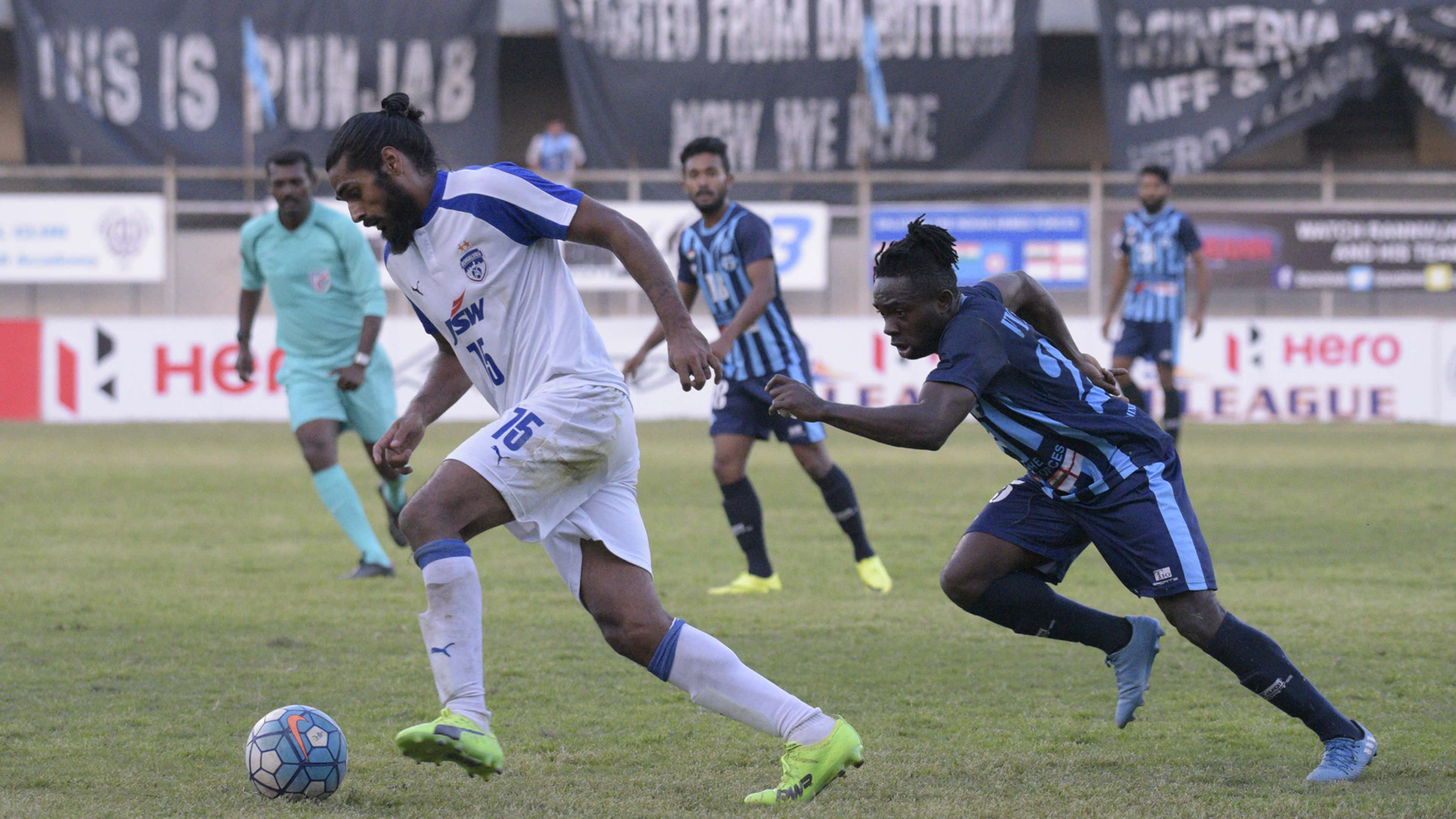 Sandesh Jhingan Minerva Punjab FC Bengaluru FC I-League 2017