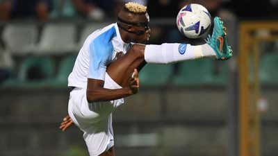 Nigeria forward Victor Osimhen of Napoli.