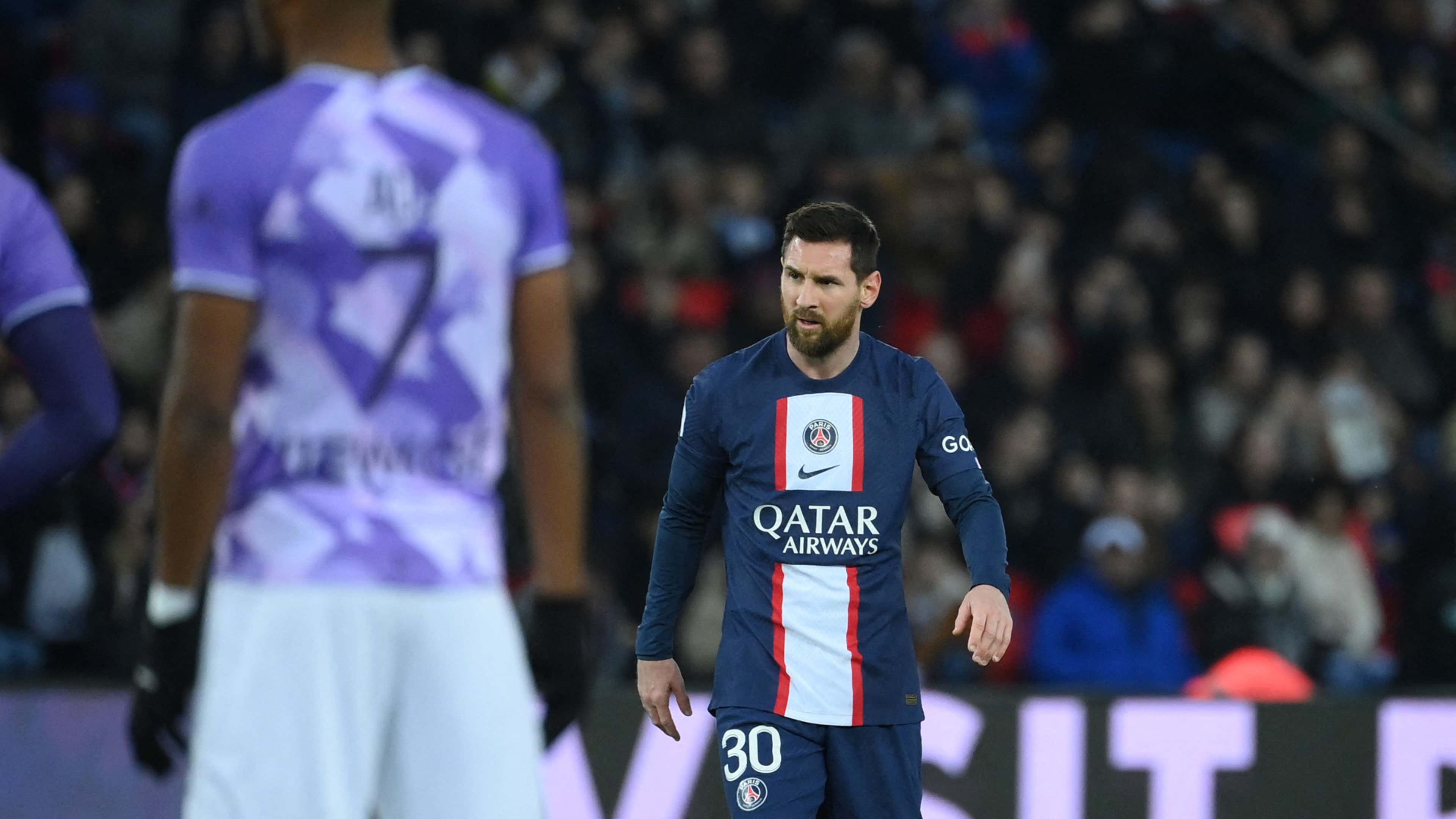 Lionel Messi PSG Toulouse Ligue 1