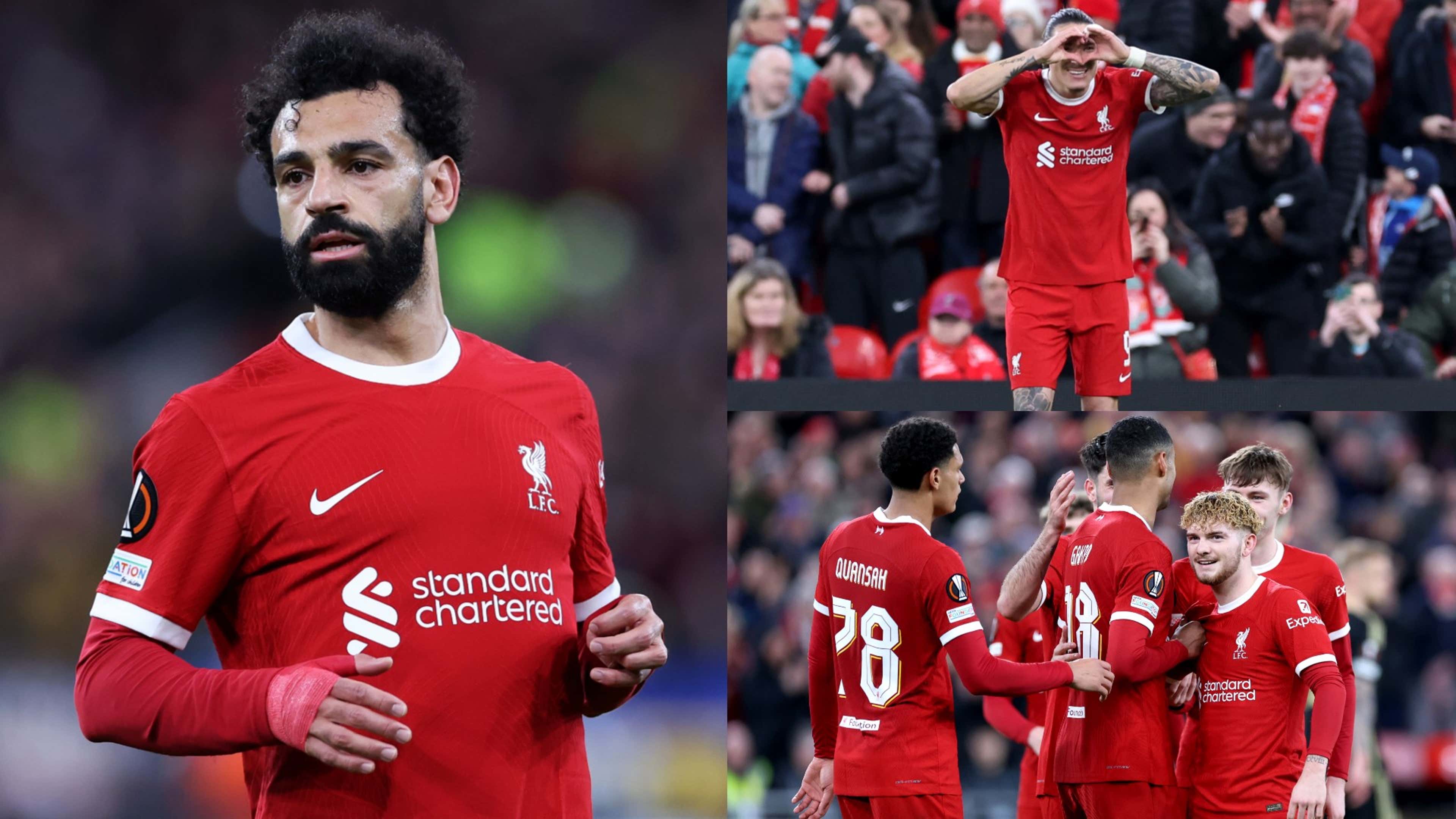 Liverpool player ratings vs Sparta Prague: Mohamed Salah is relentless!  Egyptian hero gets a goal and three assists as Reds completely destroy Sparta  Prague in cruel Europa League clash | Goal.com UK