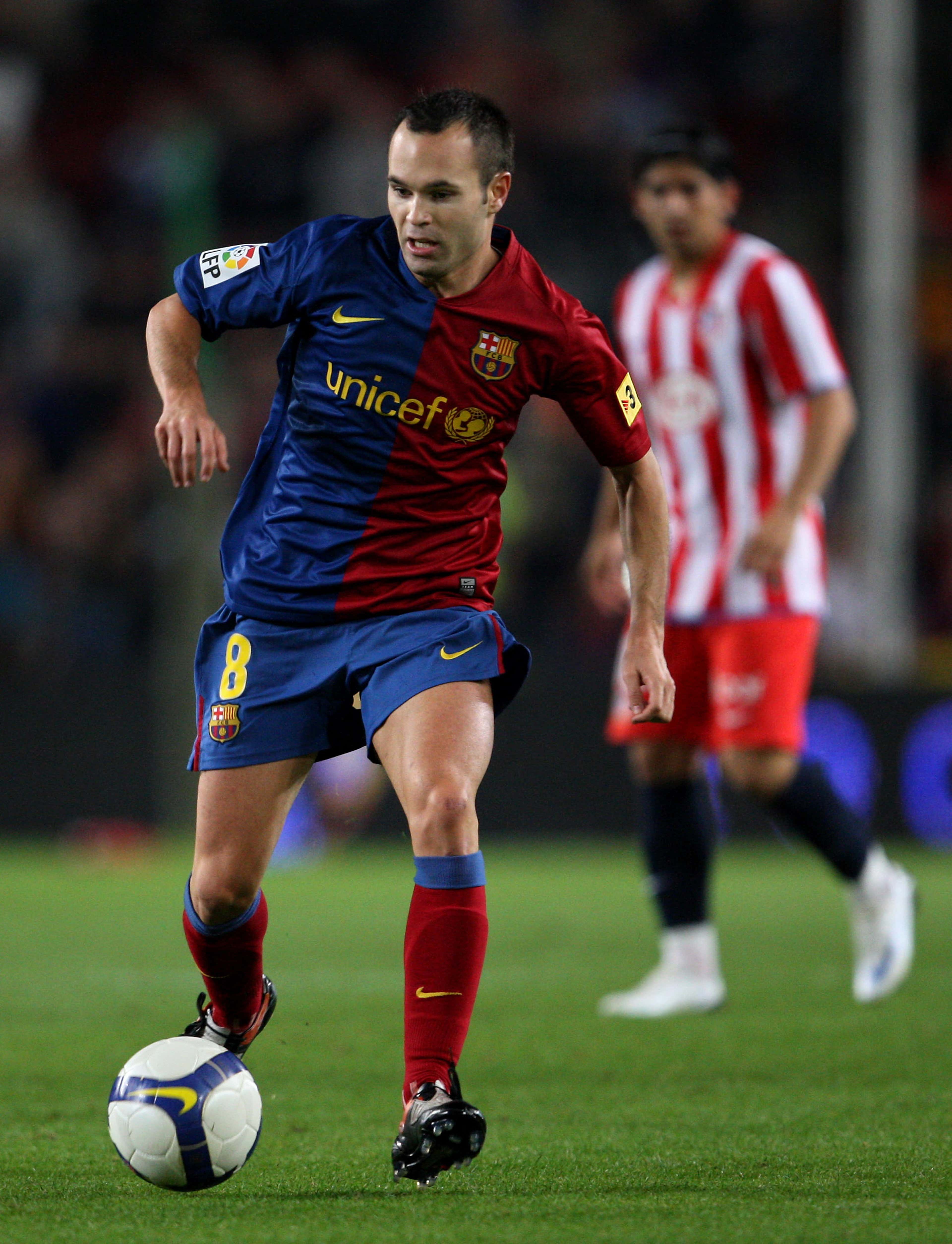 Andres Iniesta Barcelona 2008