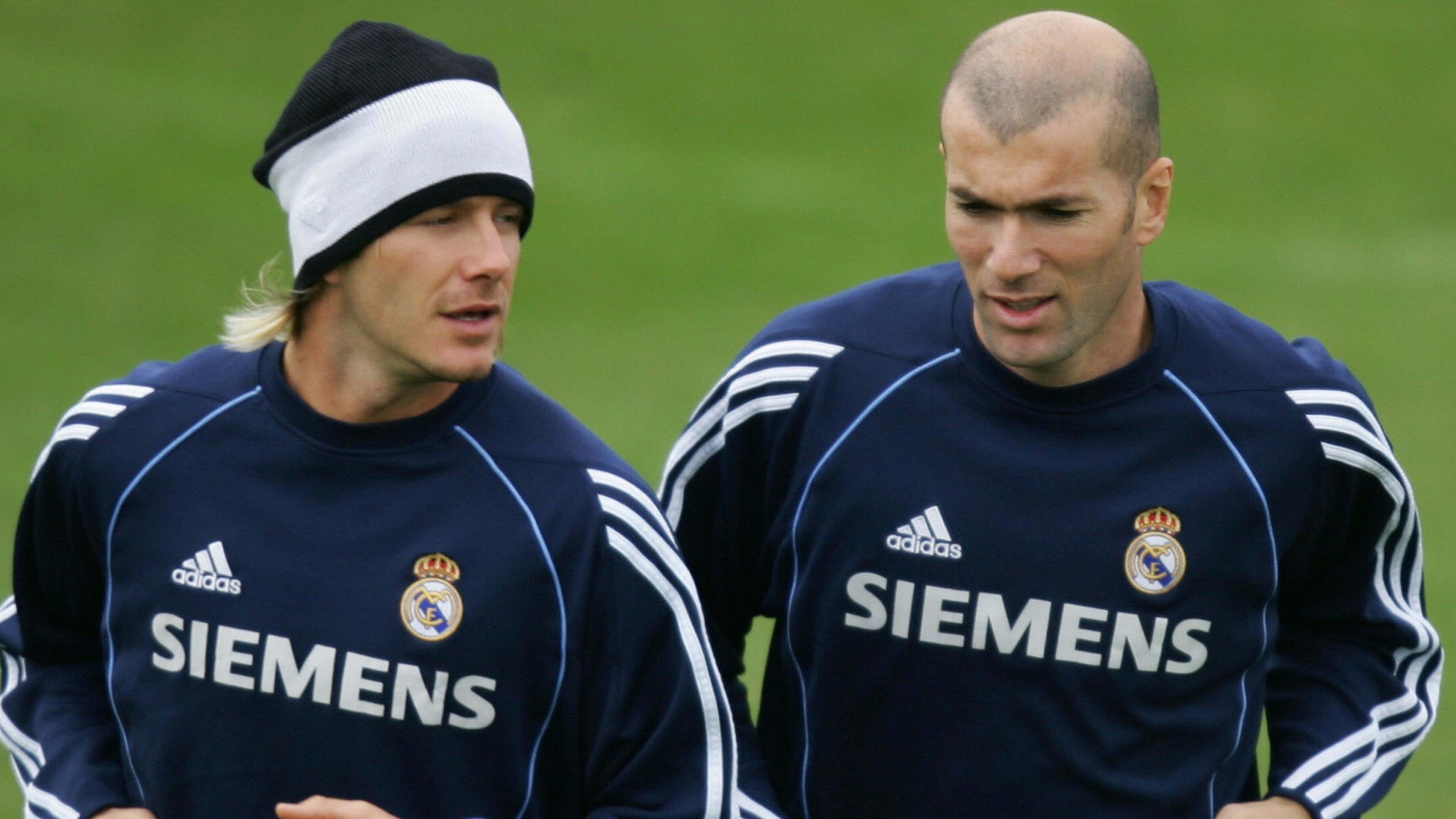Beckham Zidane Madrid