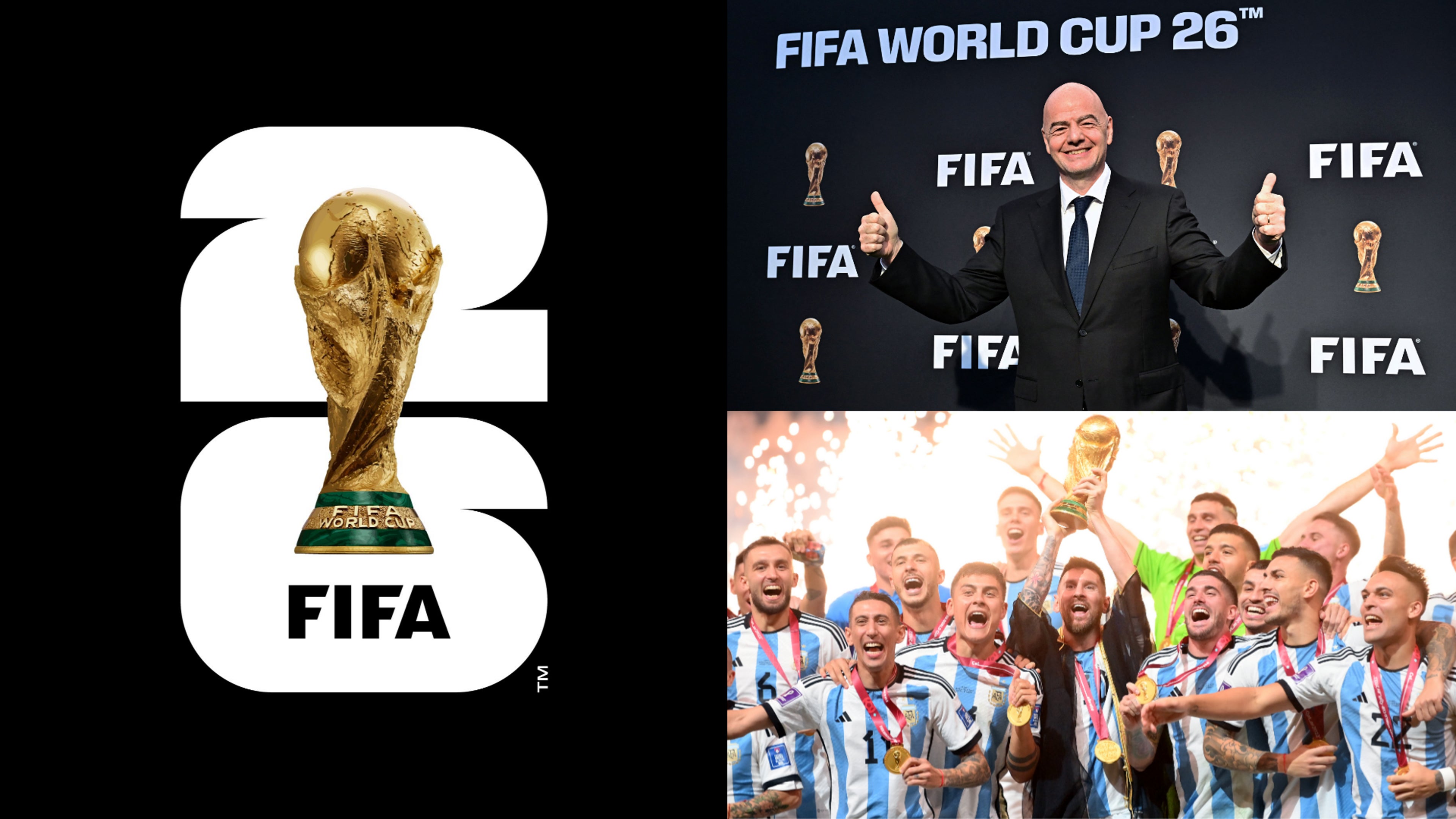  2026 World Cup Logo Branding Revealed By FIFA Ahead Of Tournament In 