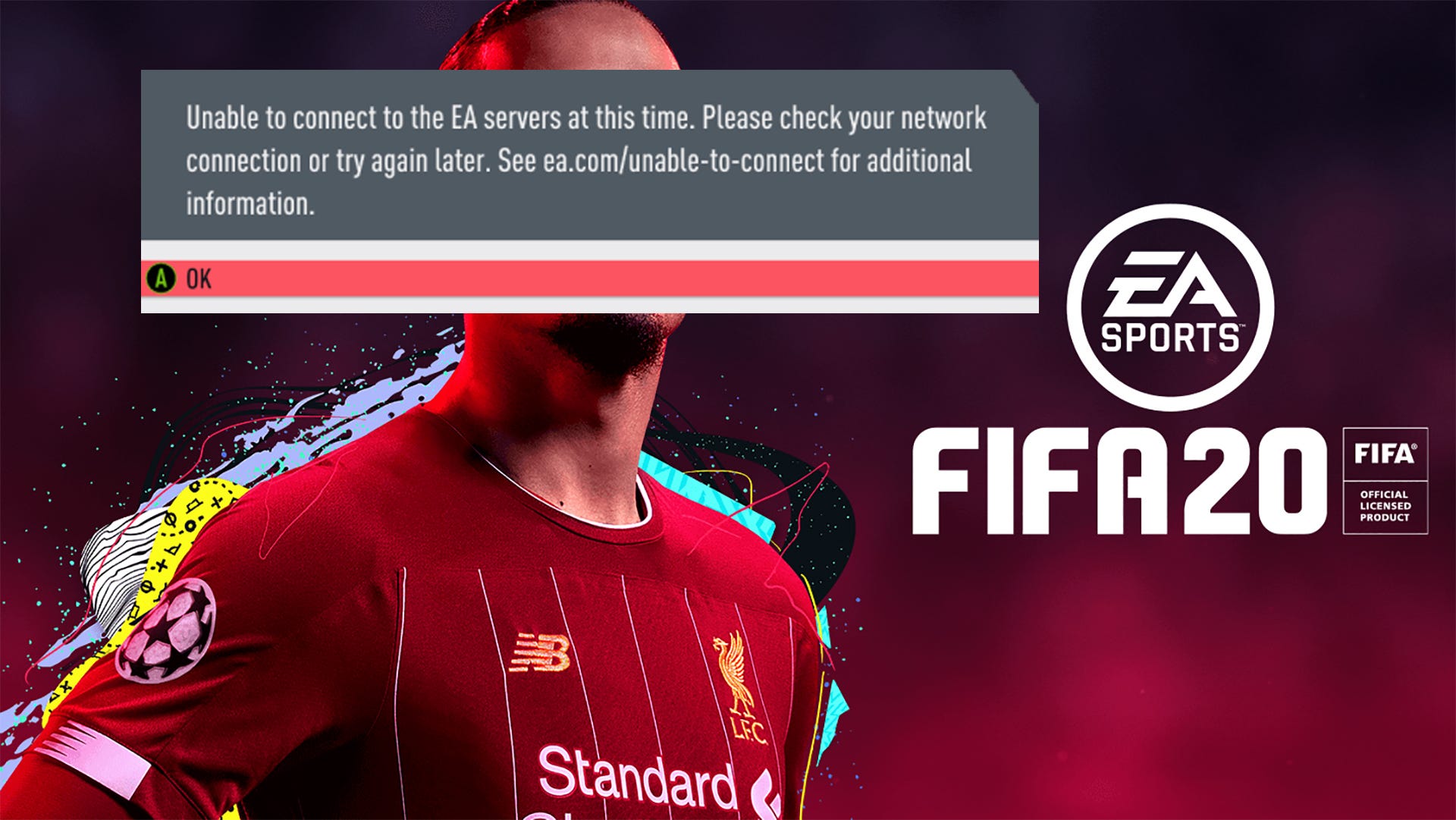 Серверы fifa. Connect FIFA. EA.com/unable-to-connect.