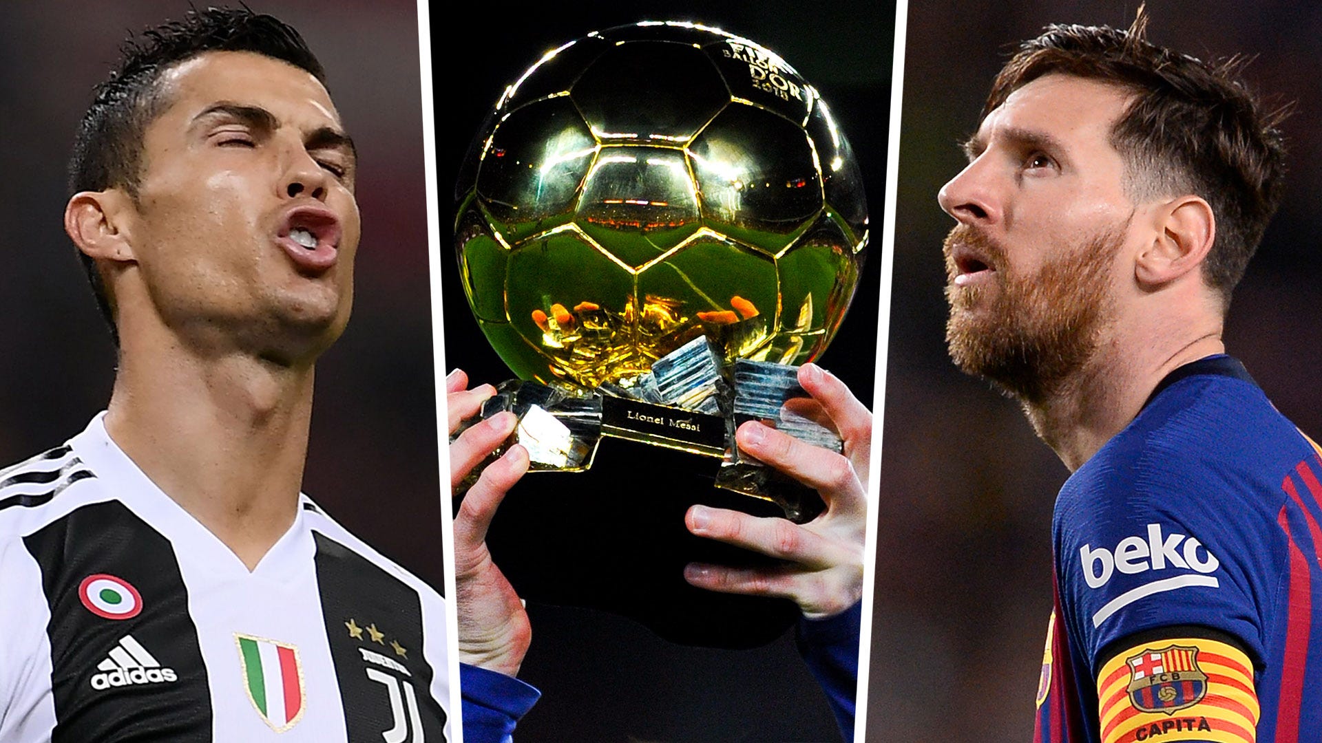 Cristiano Ronaldo Ballon d'Or Lionel Messi