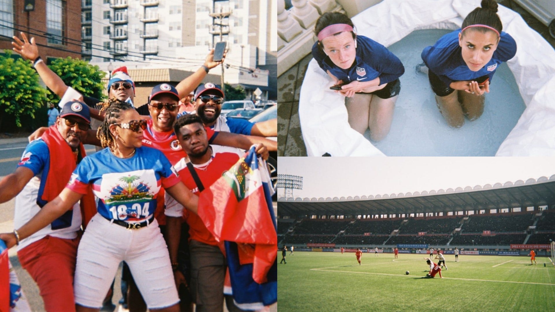 From war zones to World Cups - and Alex Morgan in an ice bath: The story of Goal Click and football as told through a disposable camera
