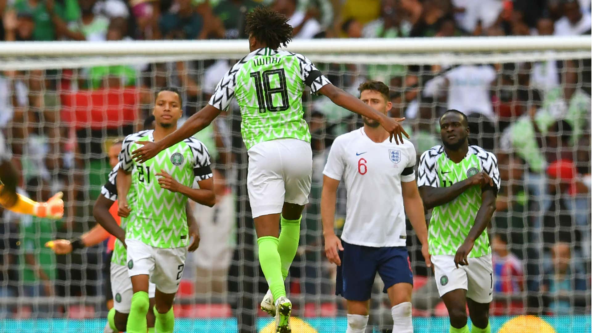 RELIVE Nigeria bow to England in World Cup warmup