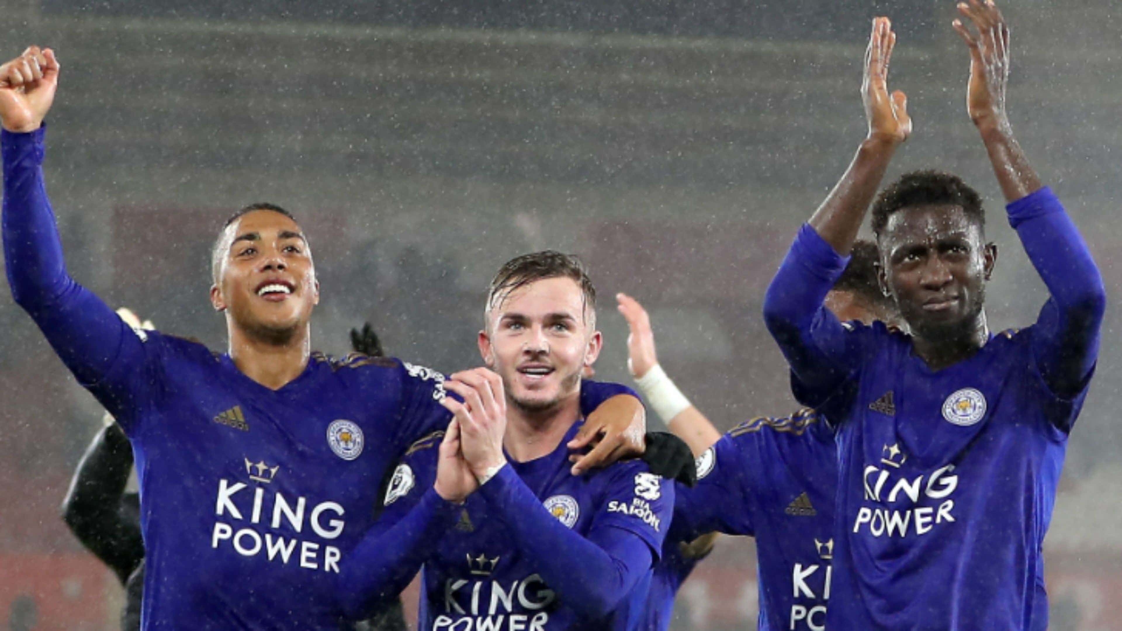 Youri Tielemans, James Maddison, Wilfred Ndidi, Leicester City 2019-20