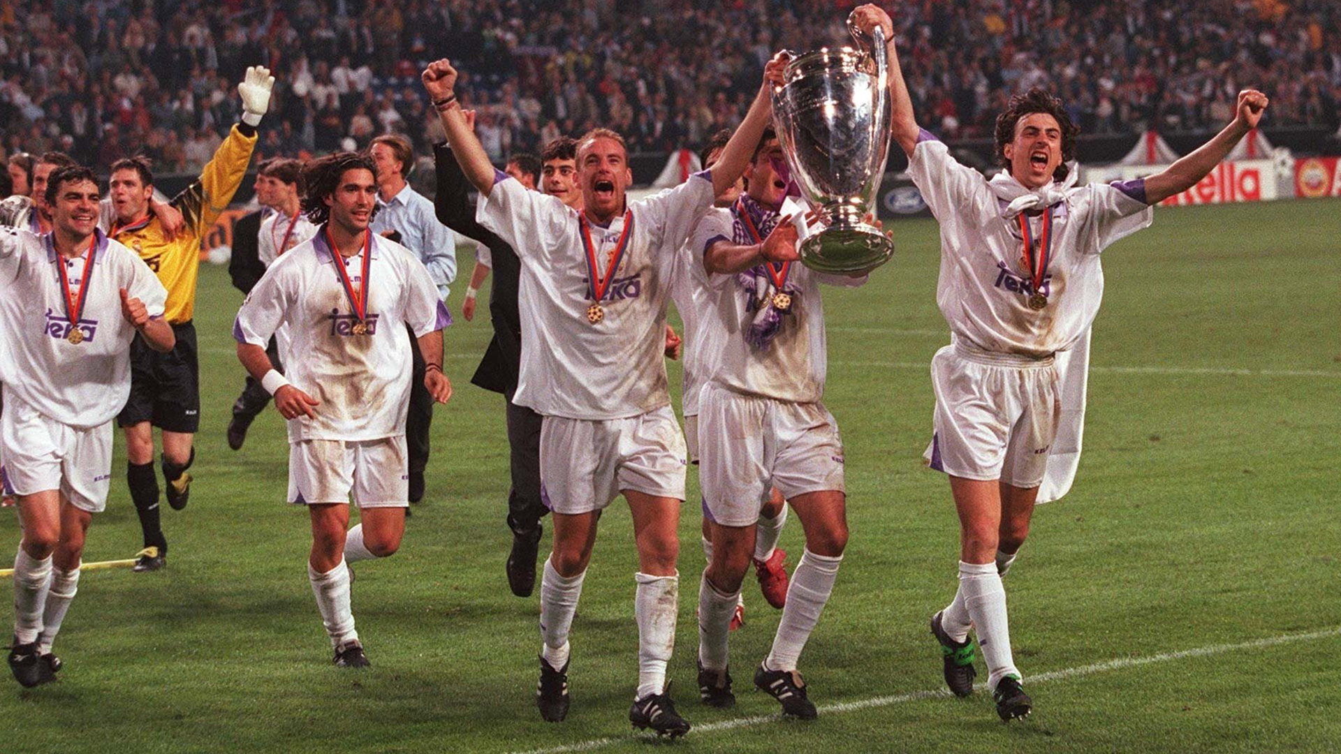 Real Madrid 1998 Champions League winners