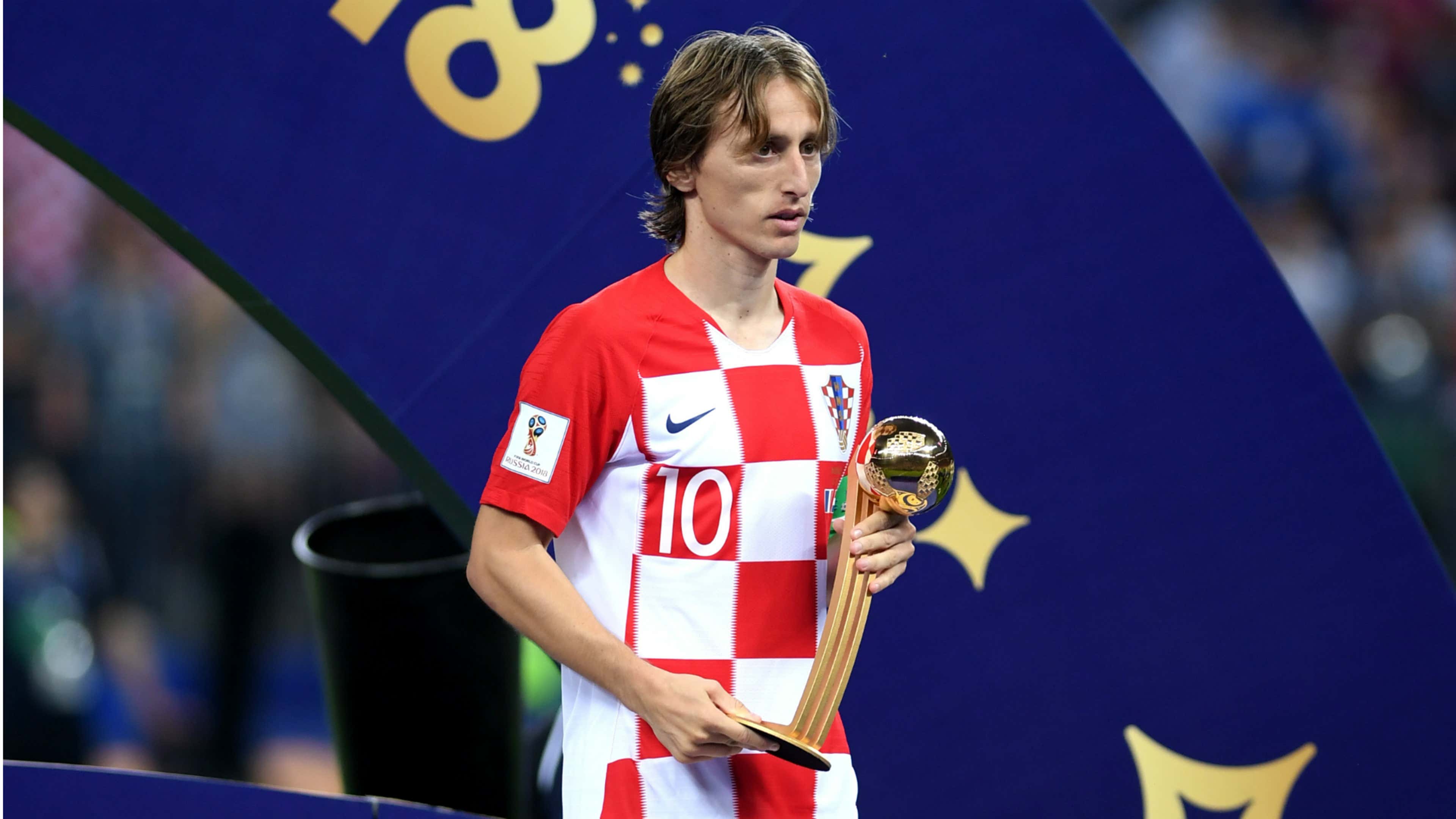 Luka Modric Golden Ball World cup russia 15072018