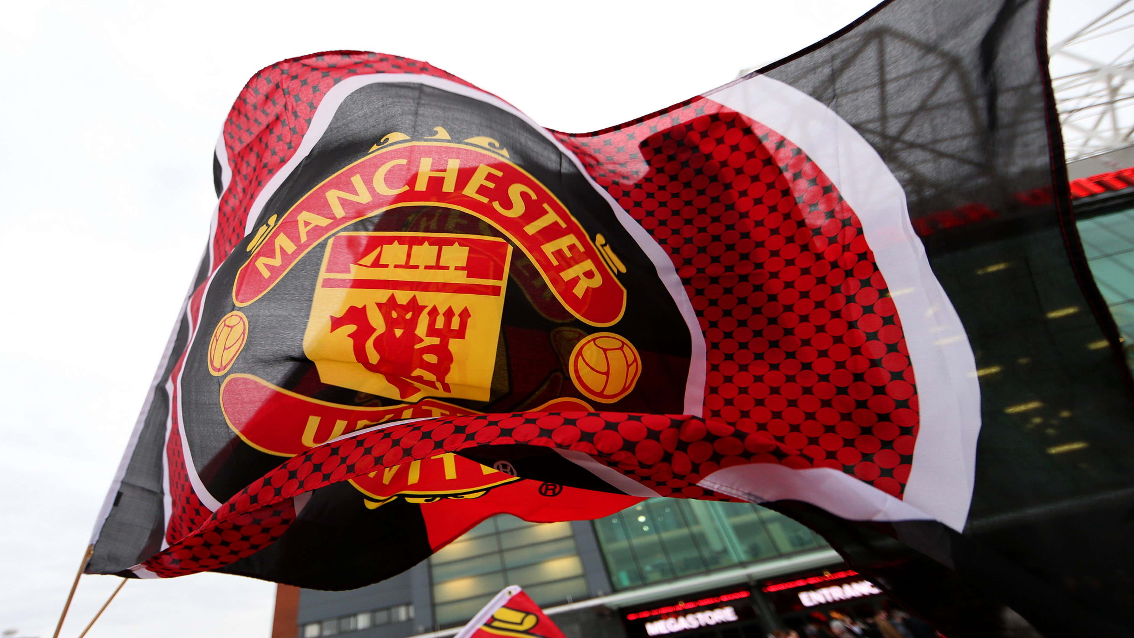 Manchester United Flag In Old Trafford