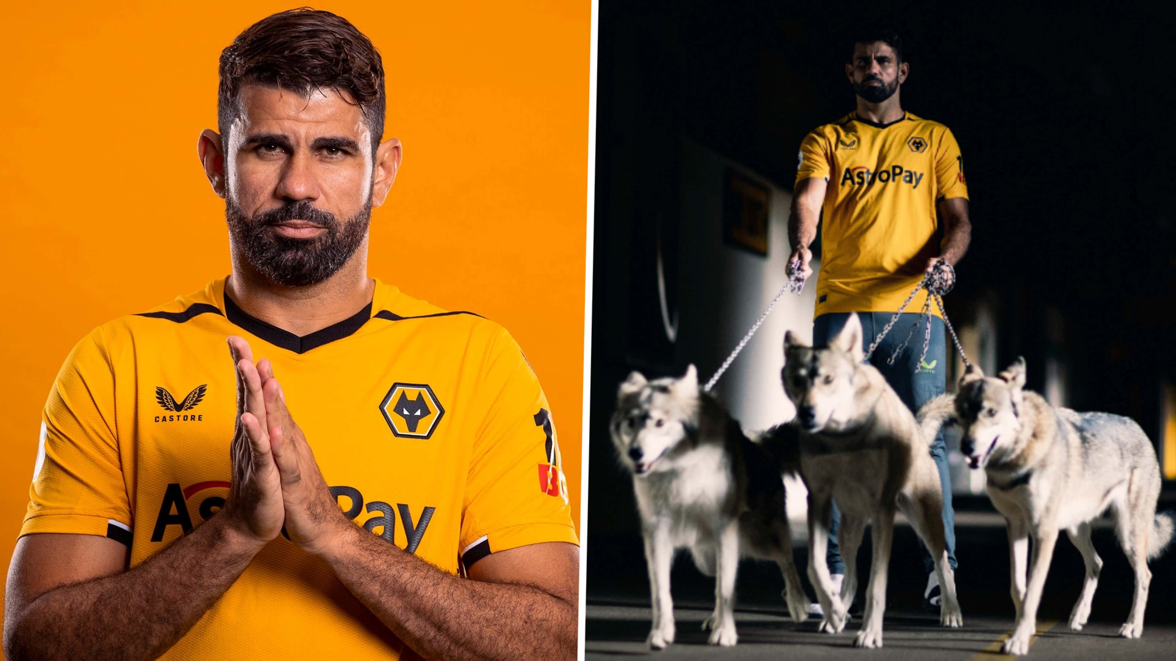 WATCH: Wolves new boy Diego Costa left 'scared to death' after filming with  apex predators for announcement video | Goal.com Nigeria
