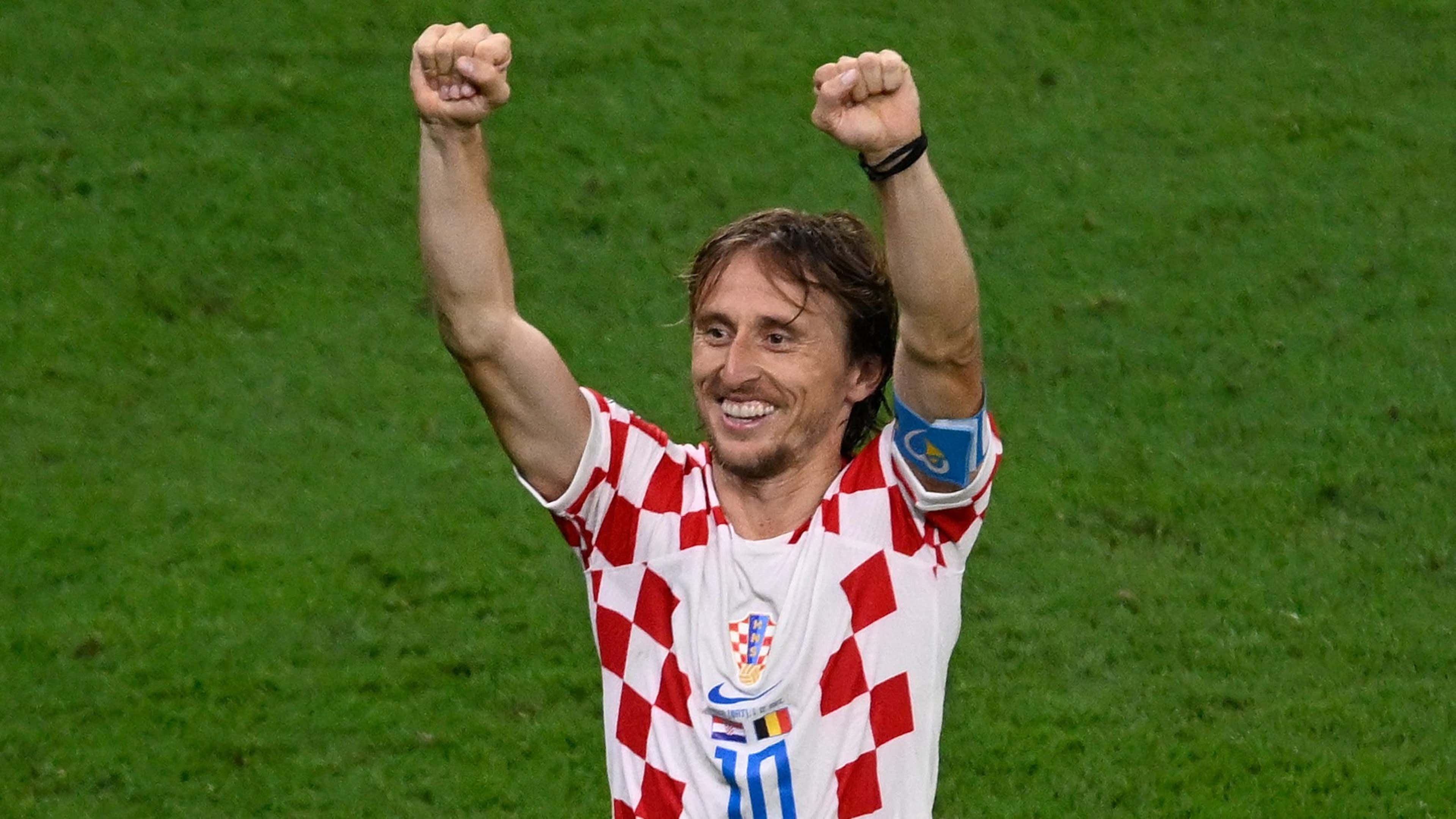 Luka Modric Croatia Belgium 2022 World Cup