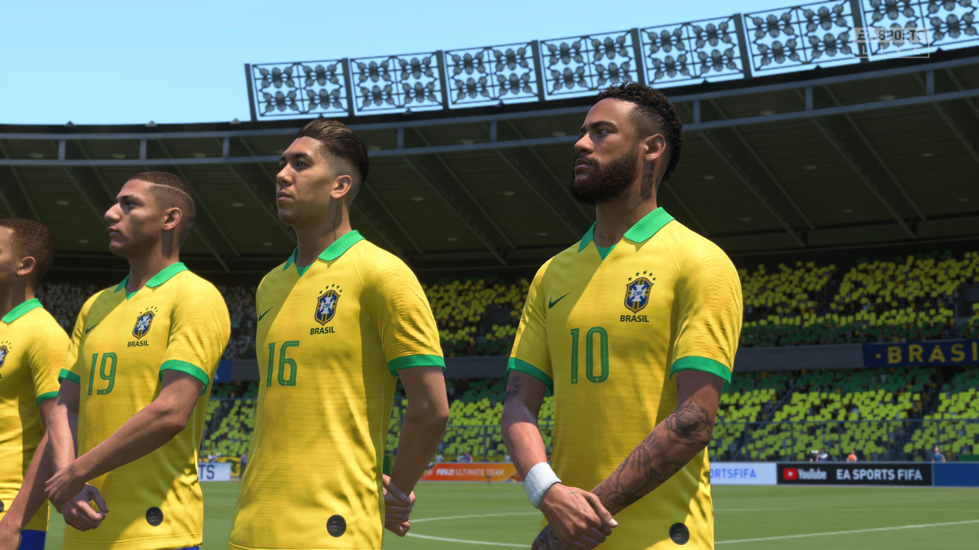 Modo Copa do 'FIFA 18' tem uma escalação meio zoada pra Seleção