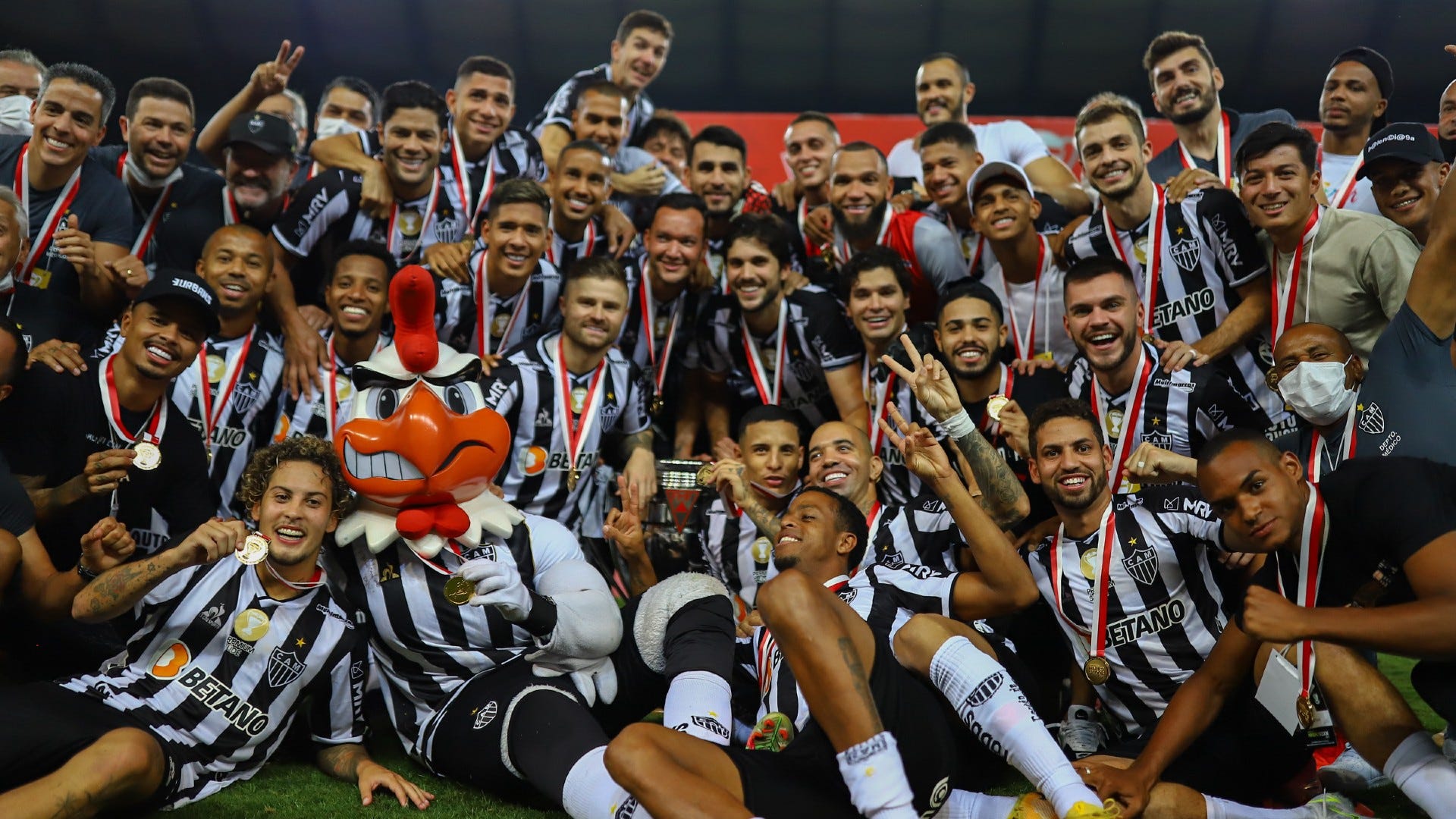Atlético-MG, Cruzeiro ou América-MG, quem tem mais títulos no